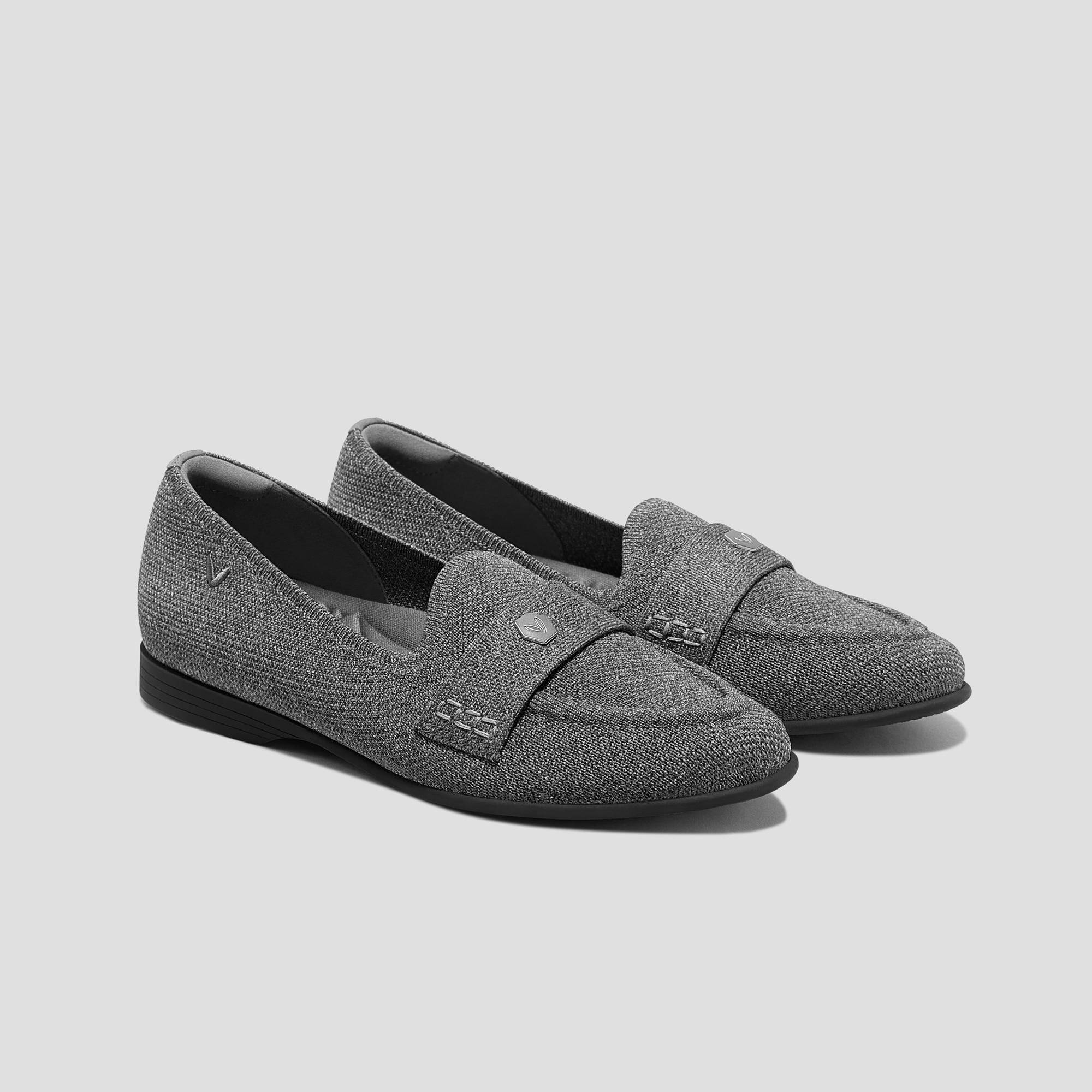 Almond-Toe Penny Loafers (Eloise) Product Image