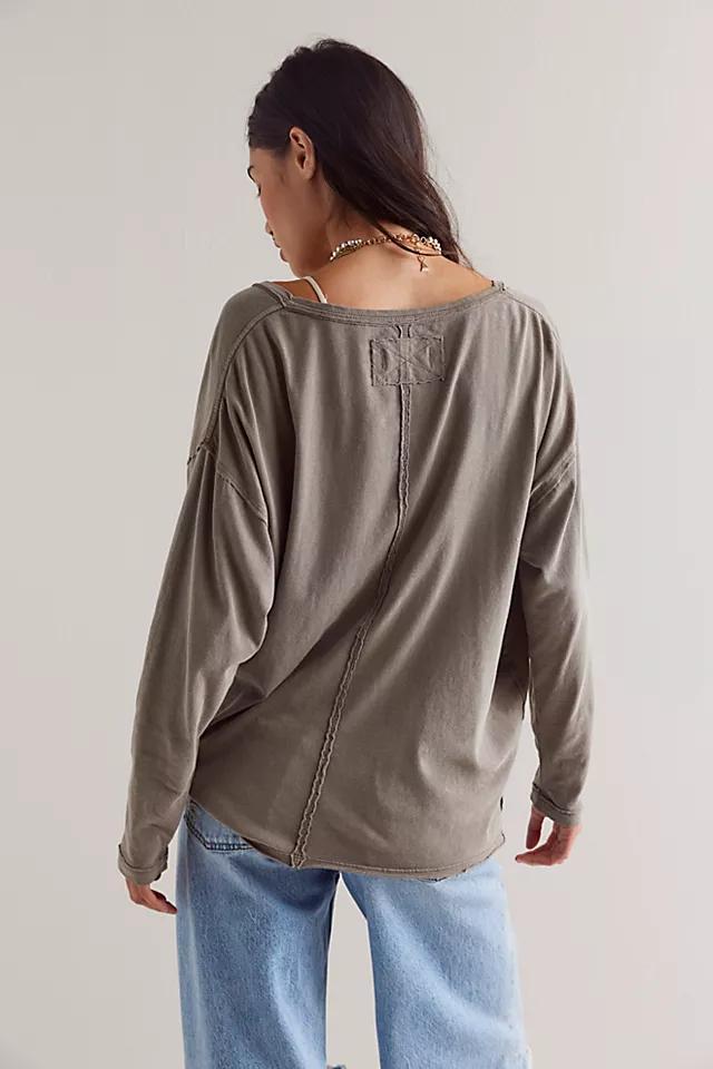 We The Free Nina V-Neck Long-Sleeve Tee Product Image