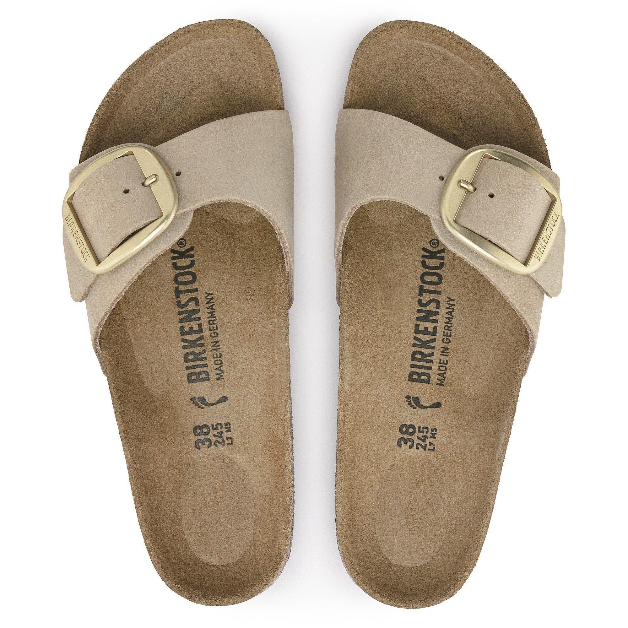 Madrid Big Buckle Natural Leather Nubuck Product Image