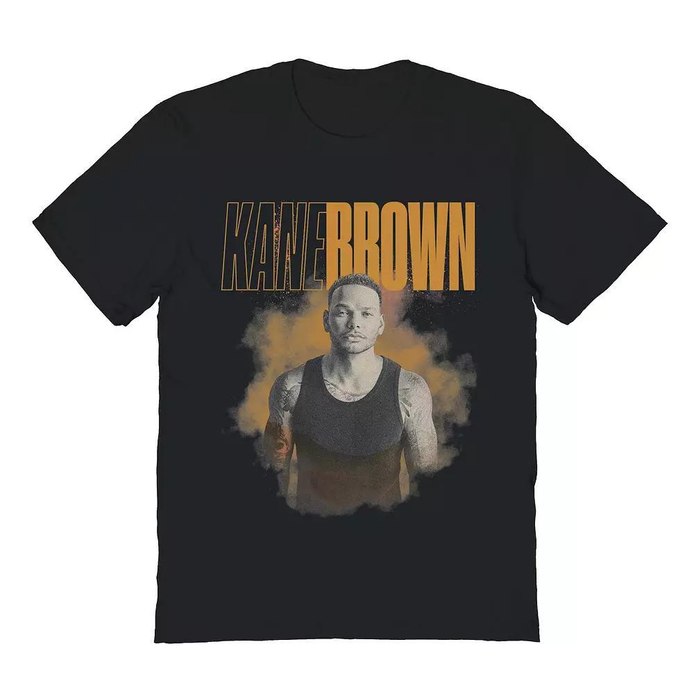Men's Kane Brown Smoke Orange Graphic Tee, Size: Large, Black Product Image