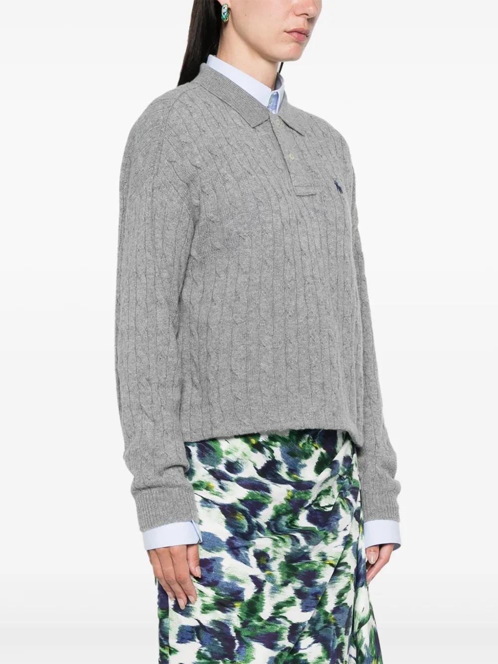 cable-knit sweater Product Image