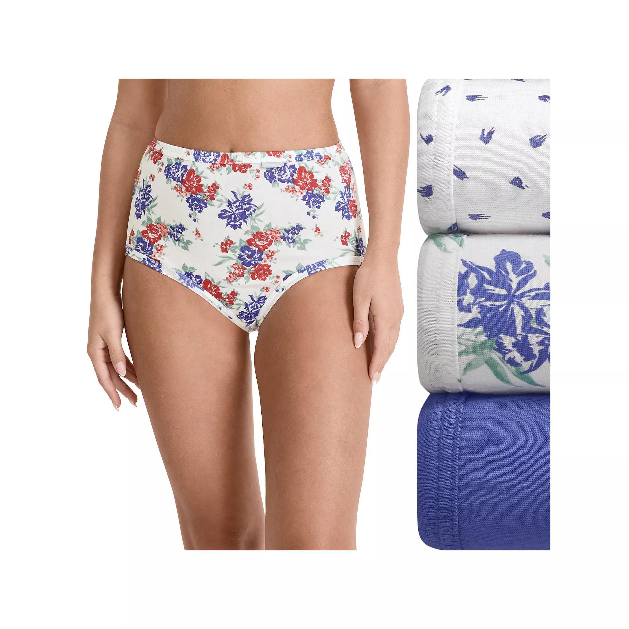 Plus Size Jockey Elance 3-pk. Briefs Panty Set 1486, Womens Product Image