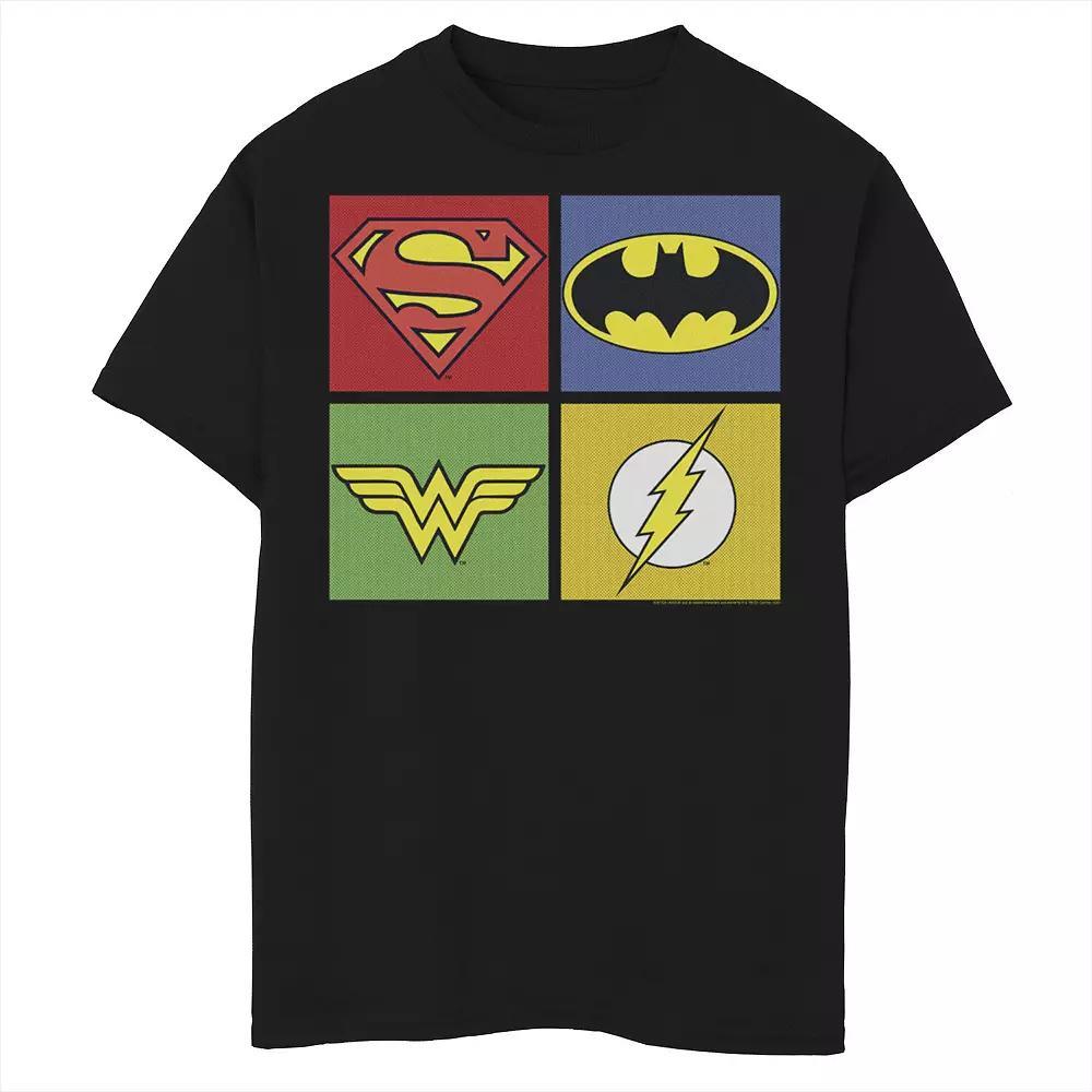 Boys 8-20 DC Comics Wonder Woman Paper Strips Portrait Tee, Boy's, Size: XS, Blue Product Image