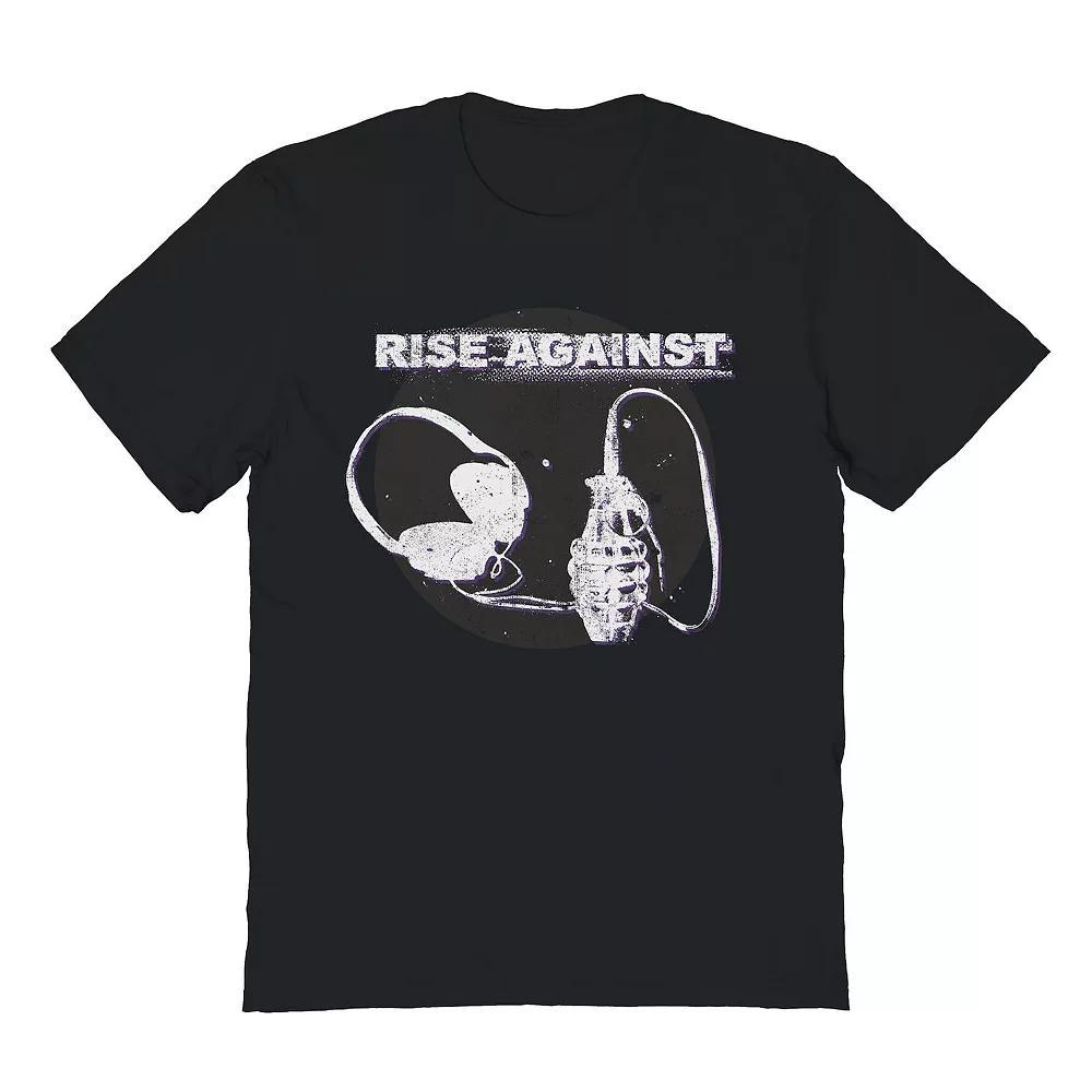 Men's Rise Against RPM Graphic Tee, Size: XL, Black Product Image