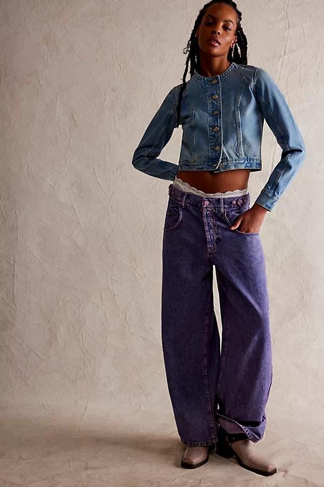 We The Free Electric Feels Dropped Wide-Leg Jeans Product Image