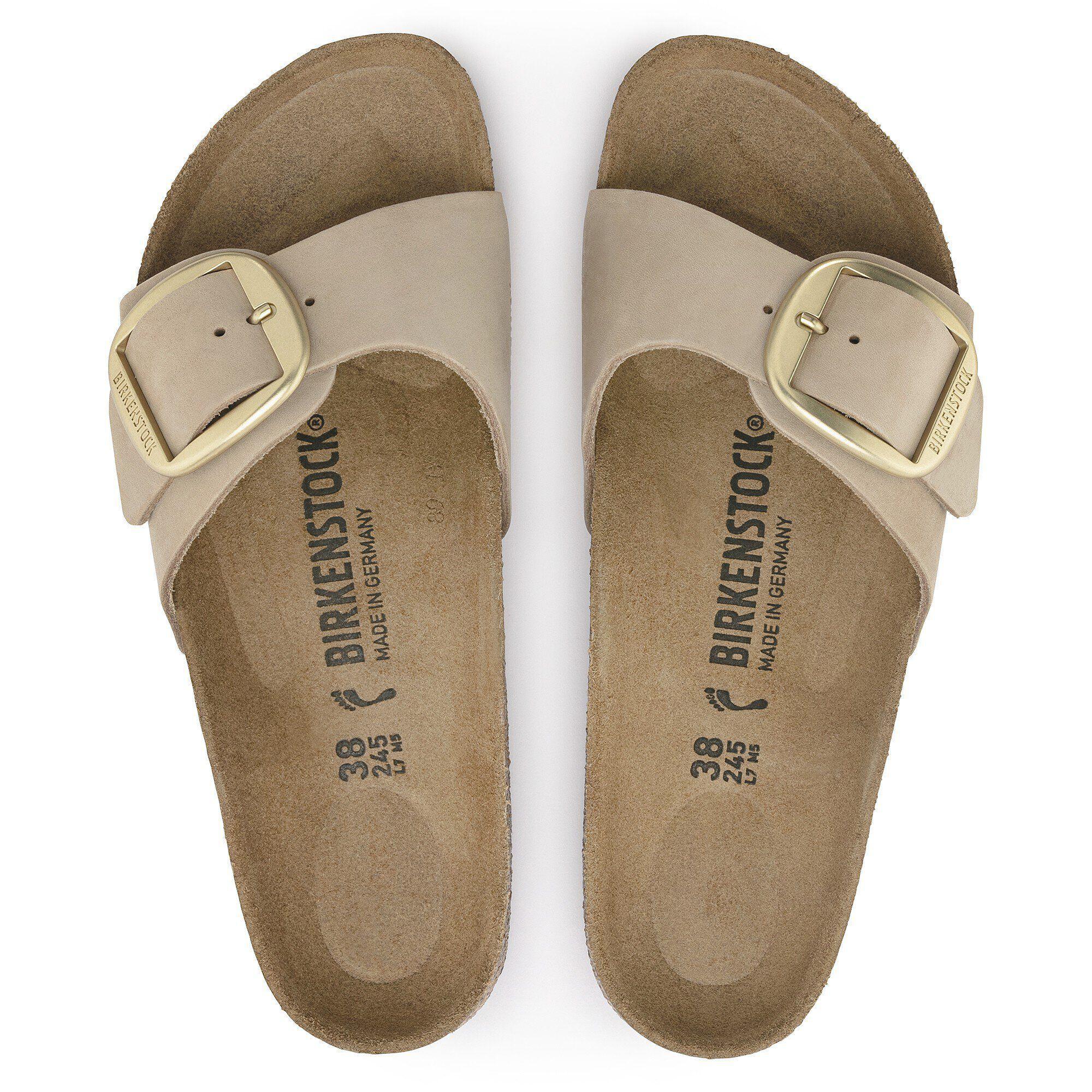 Madrid Big Buckle Natural Leather Nubuck Product Image