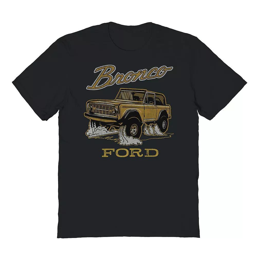 Men's Bronco Ford Ever Graphic Tee, Size: Large, Black Product Image
