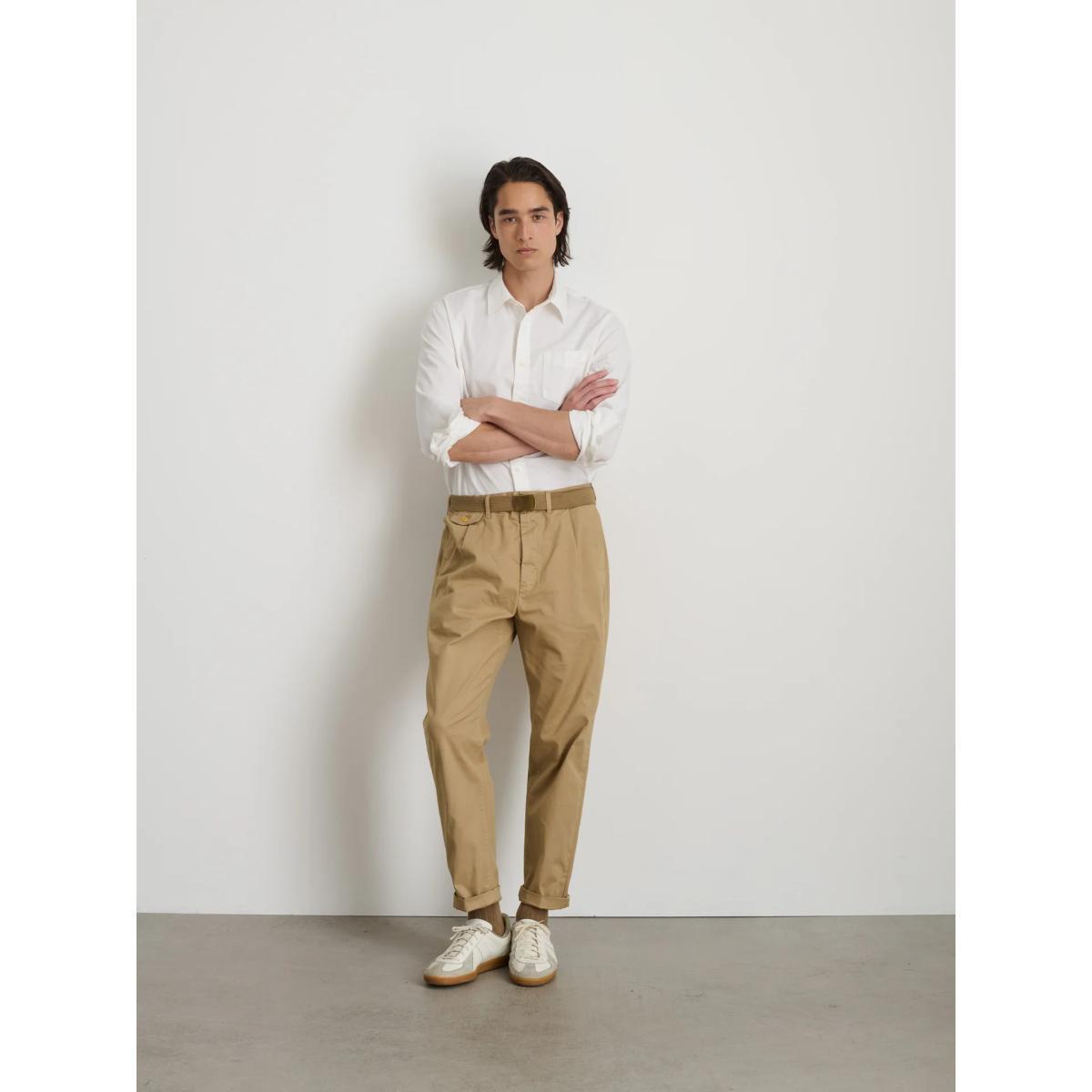Standard Pleated Chino Pant Vintage Khaki Product Image