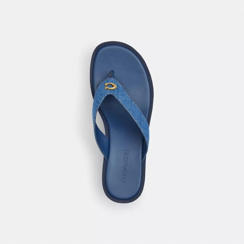 Sculpted C Platform Flip Flop Product Image