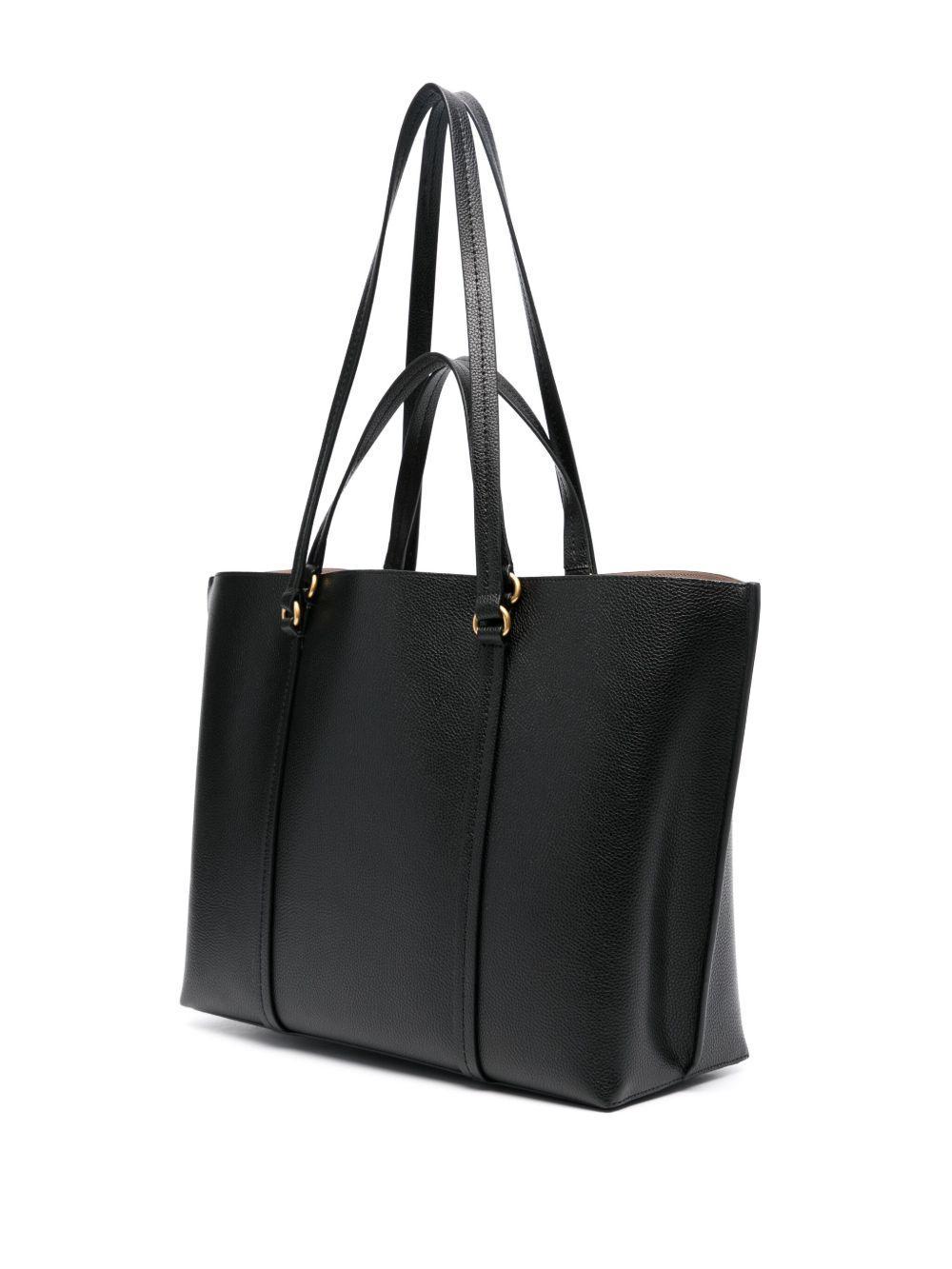 Love-Birds-motif leather bag Product Image