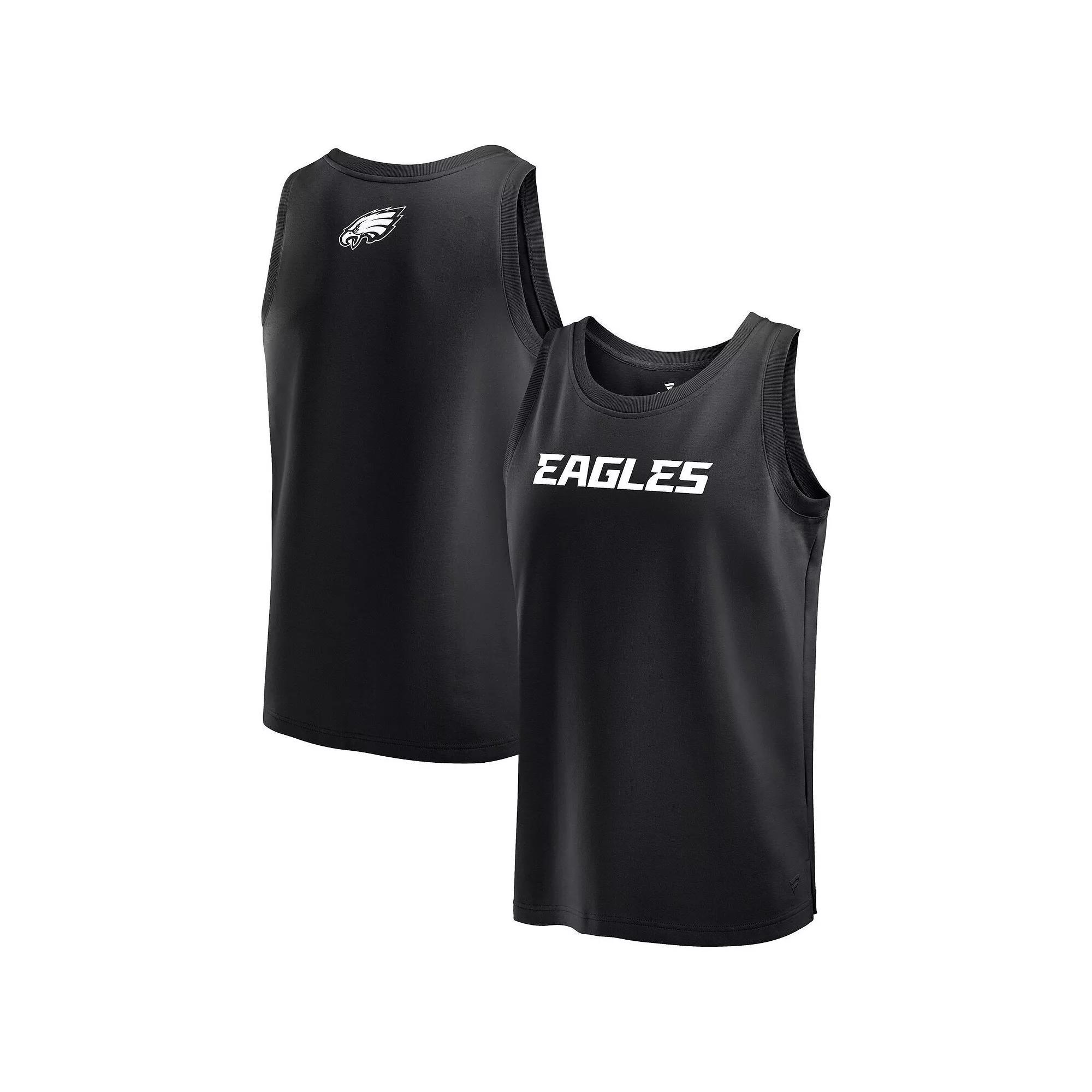 Men's Fanatics Black Philadelphia Eagles Elements Tank Top, Size: Small Product Image