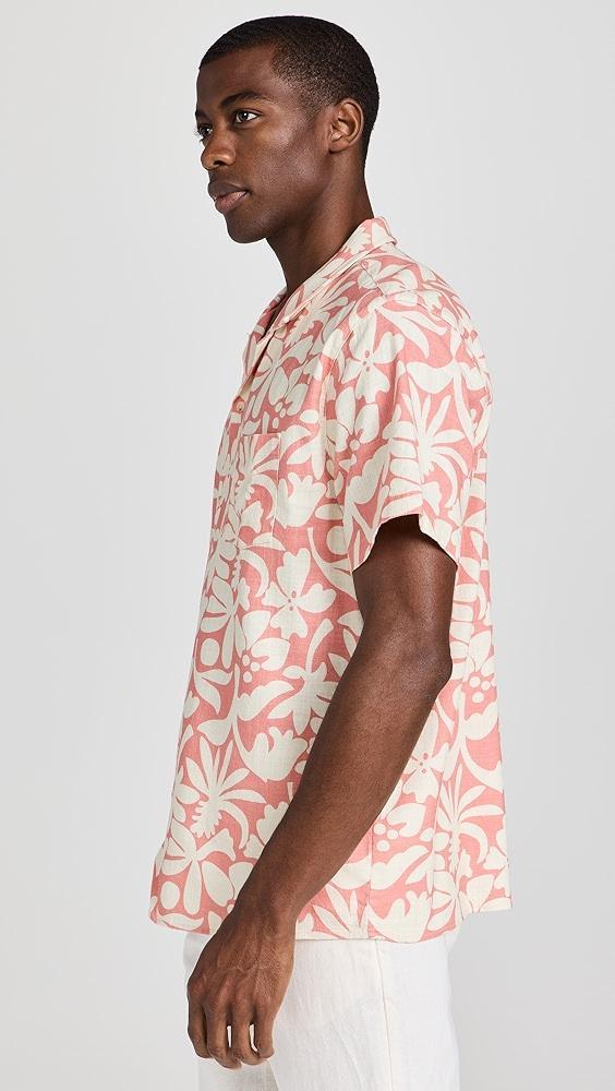 Marine Layer Stretch Selvage Resort Shirt | Shopbop Product Image
