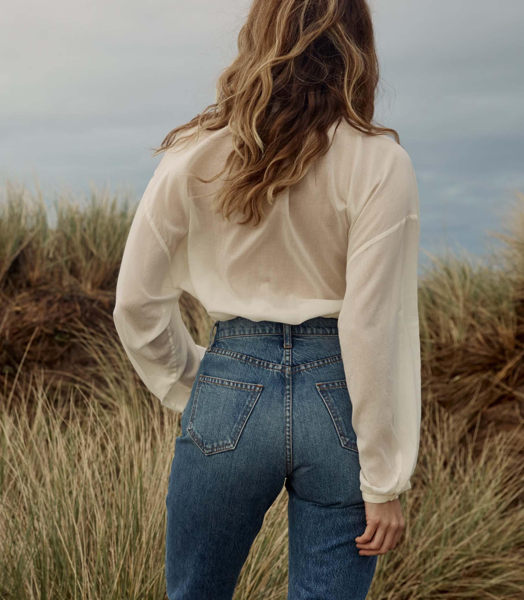 THE JANE BLOUSE -- SALT Product Image