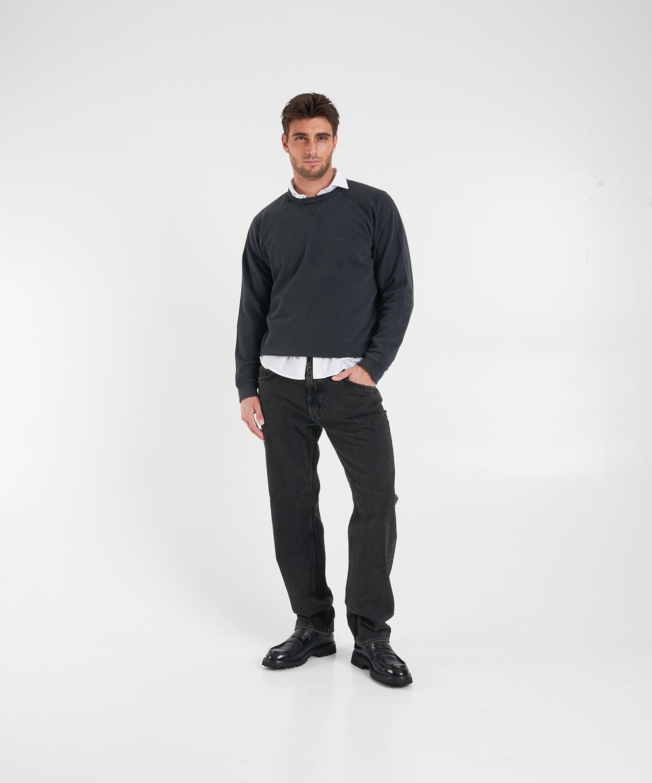 Sweatshirt with logo lettering Product Image