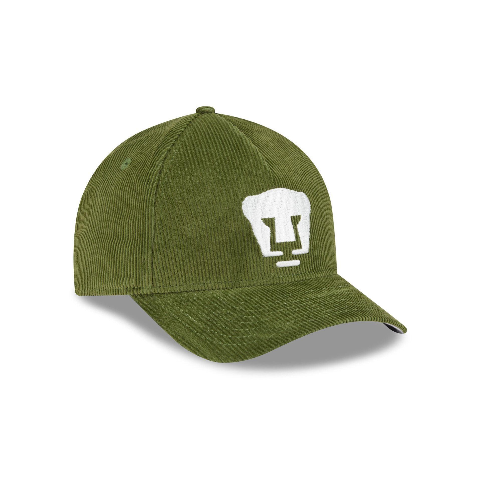 Pumas Olive Corduroy 9FORTY M-Crown Snapback Hat Male Product Image