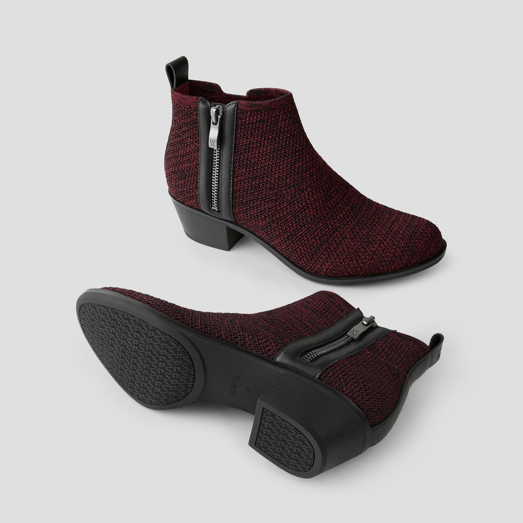Zip Up Western Ankle Boots (Taylor) Product Image