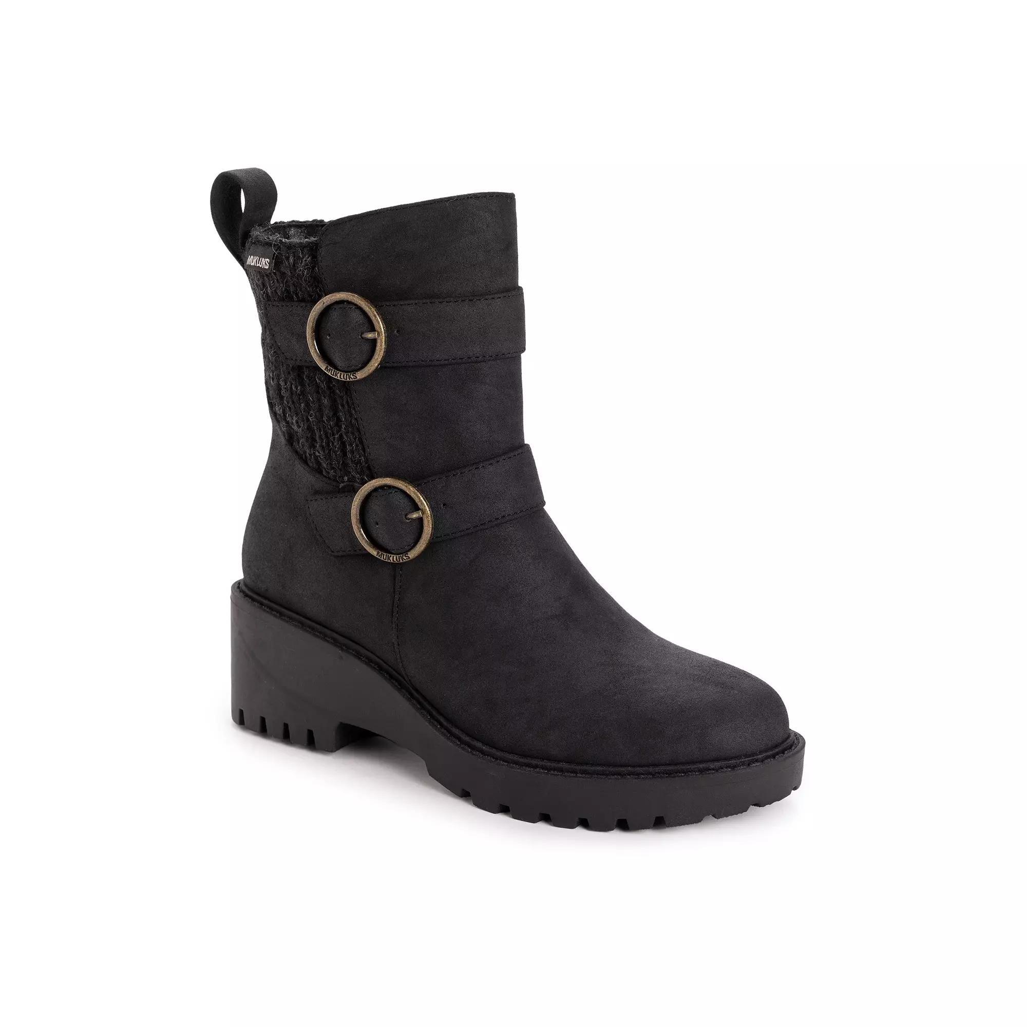 MUK LUKS Finley Faith Womens Ankle Boots Product Image