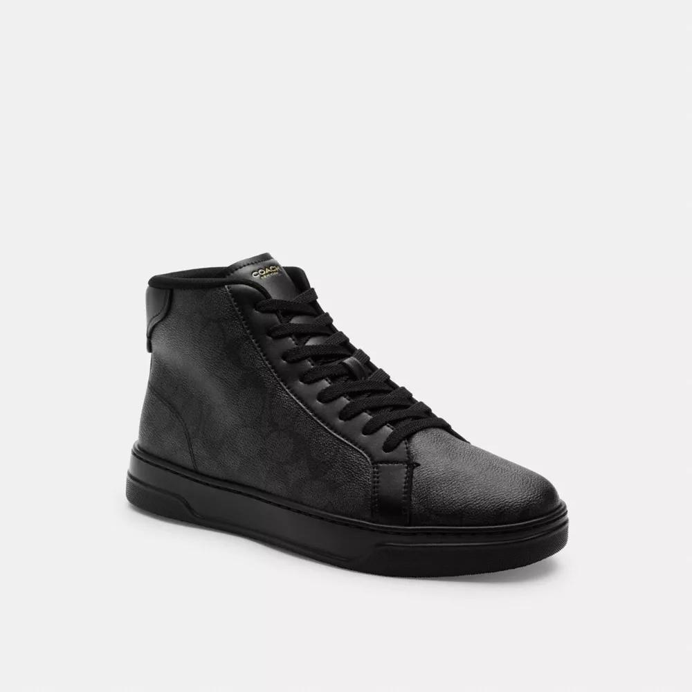 High Line High Top Sneaker In Signature Canvas Product Image