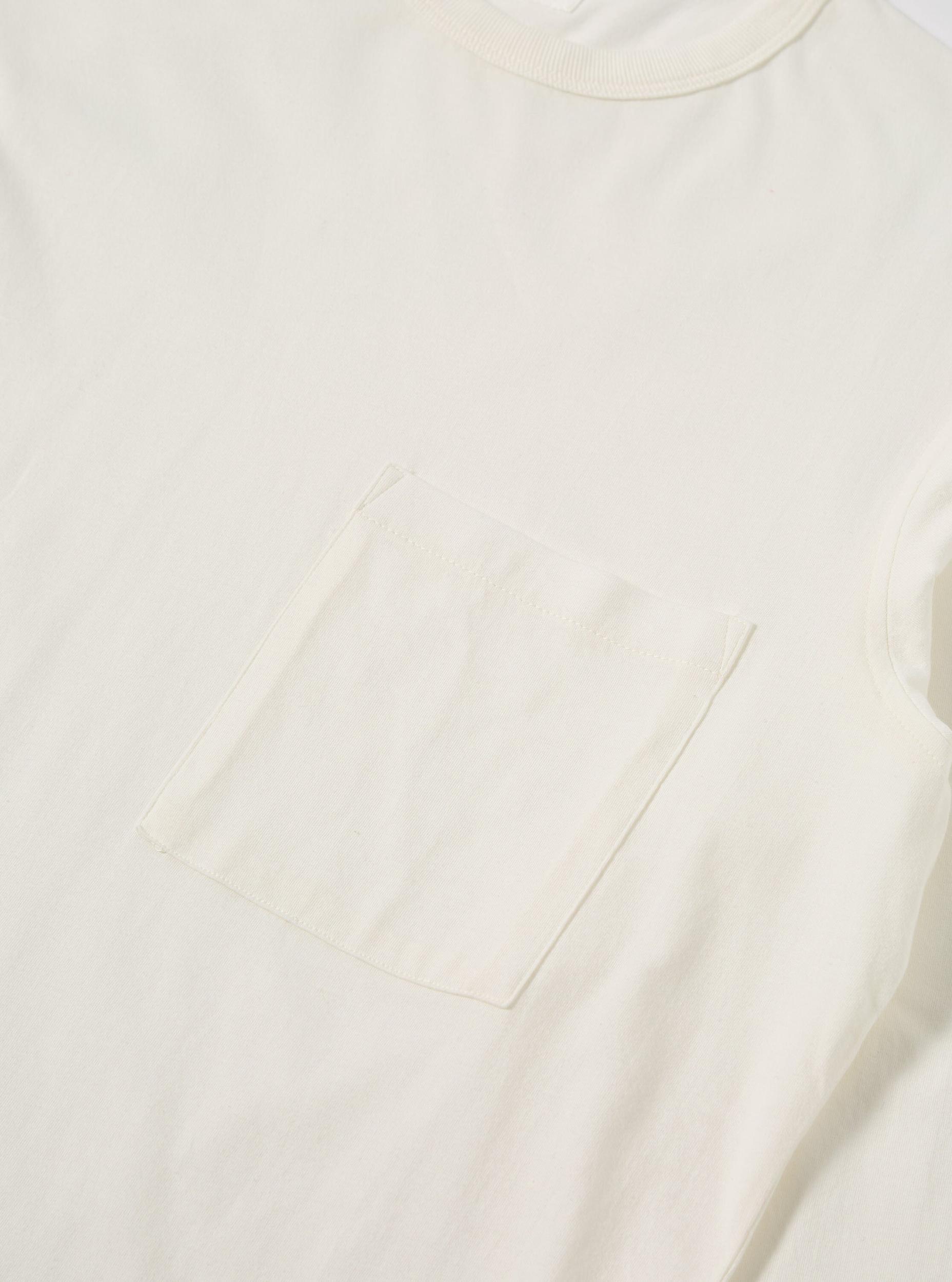 Ecru Single Jersey L/S Tee Product Image
