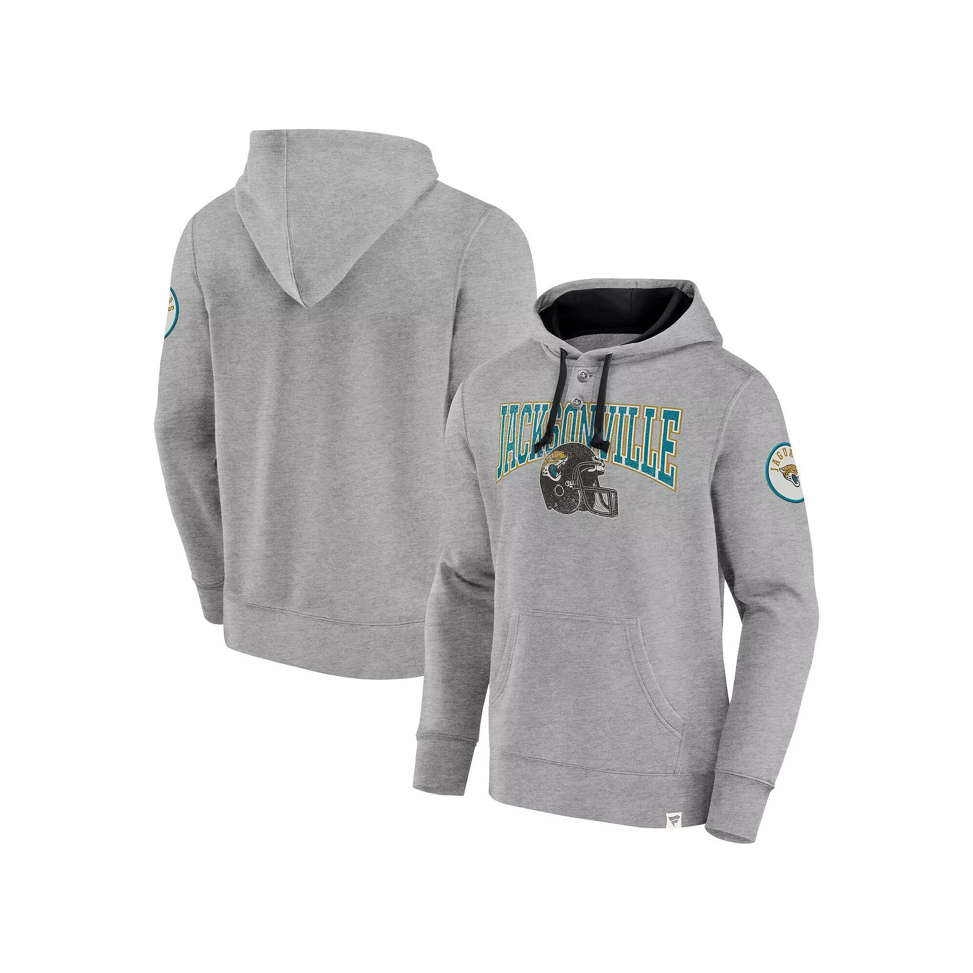 Men's Fanatics  Black Jacksonville Jaguars Label Maker Pullover Hoodie, Size: Large Product Image