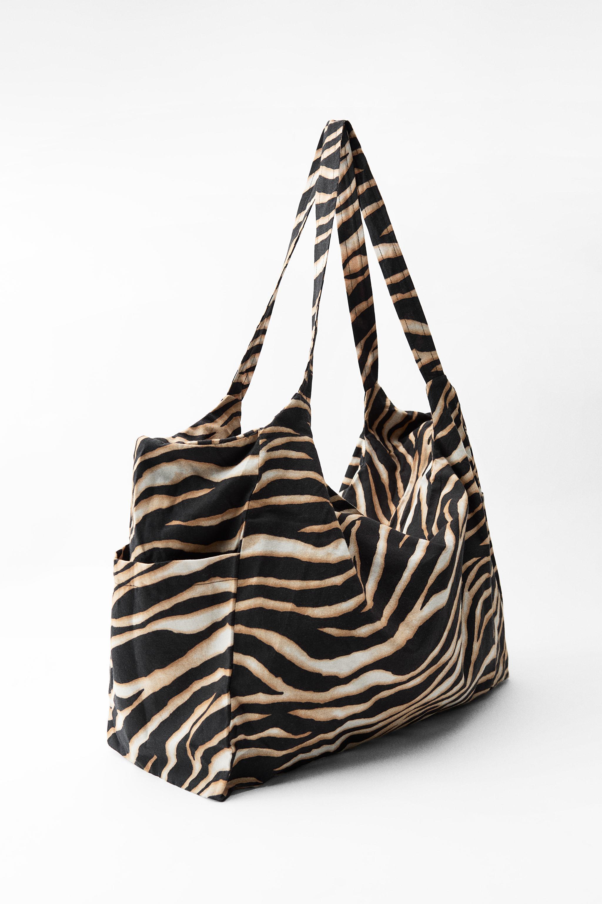 ANIMAL PRINT LARGE COTTON BAG Product Image