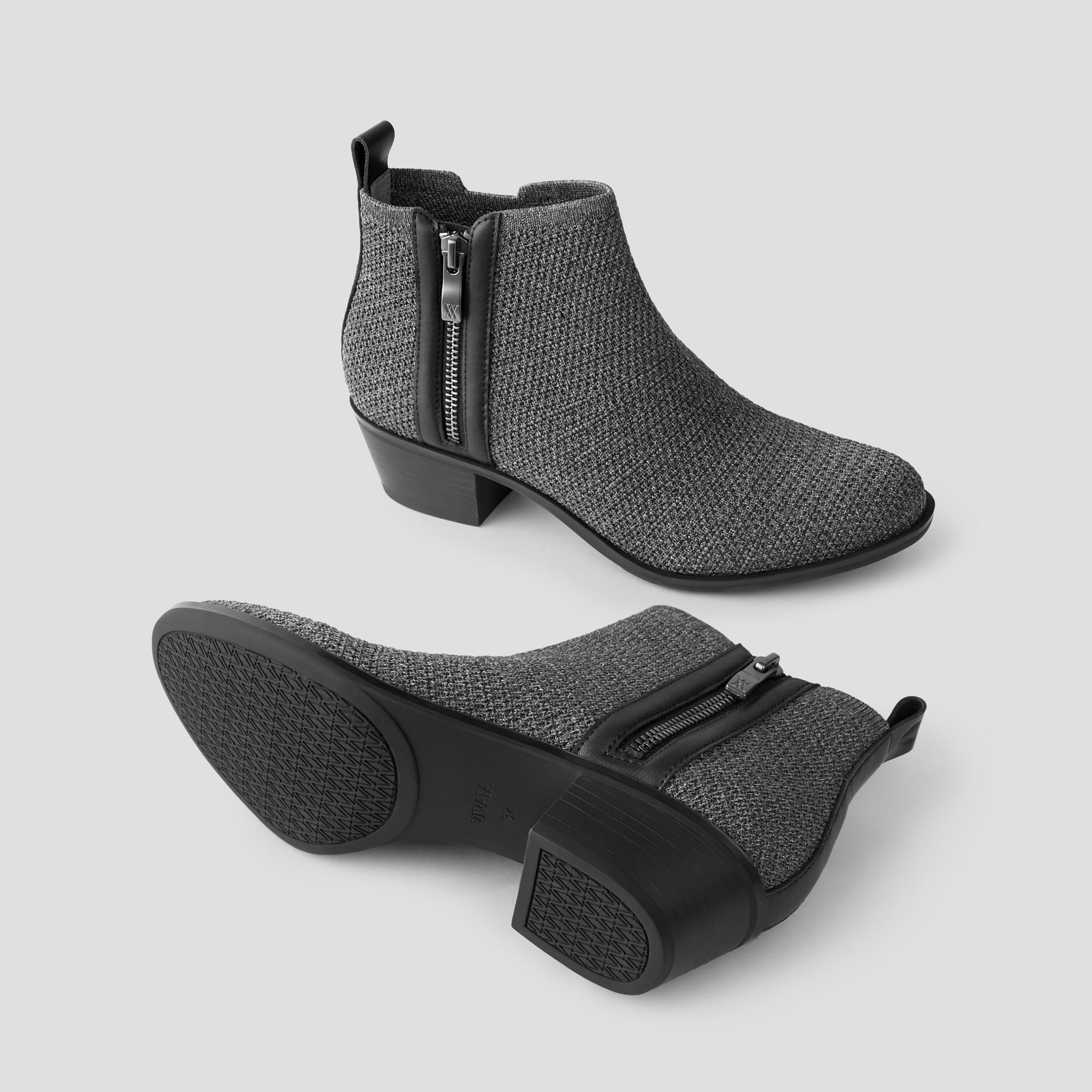 Zip Up Western Ankle Boots (Taylor) Product Image