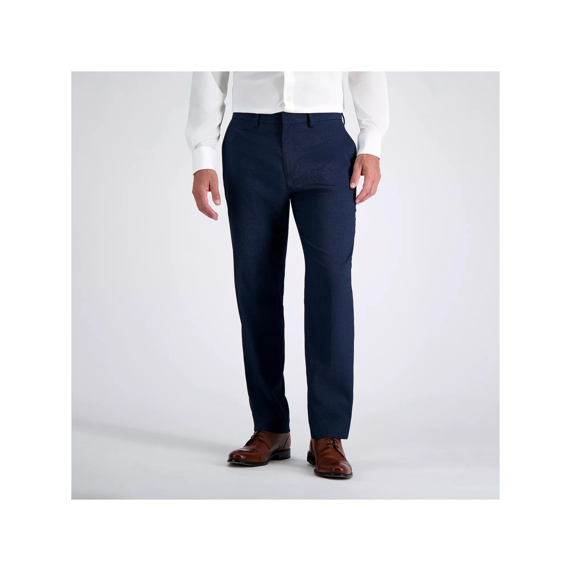 Mens J.M. Haggar Premium Tailored-Fit Stretch Flat-Front Suit Pants Medium Brown Product Image