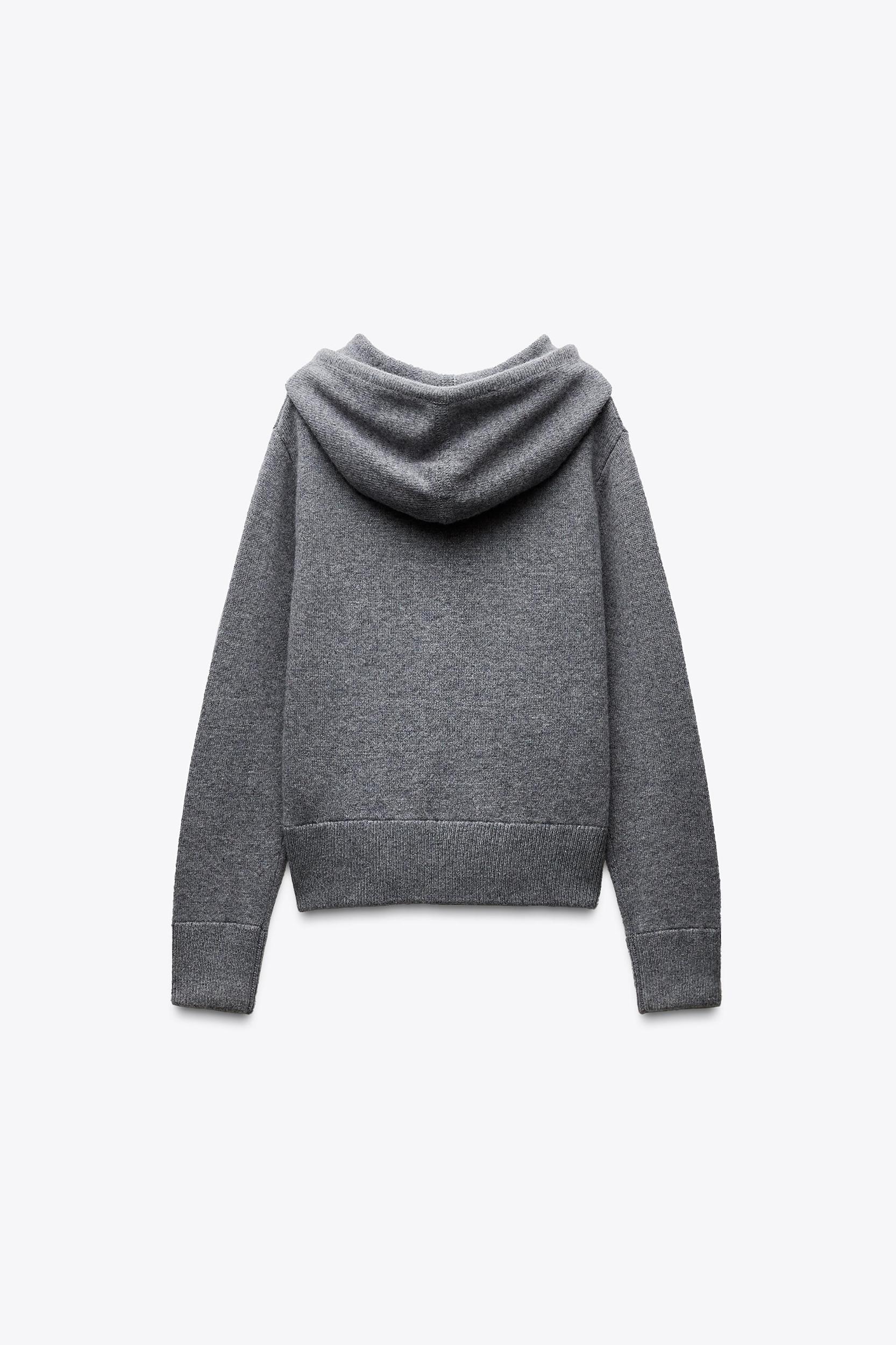 100% WOOL HOODED JACKET Product Image