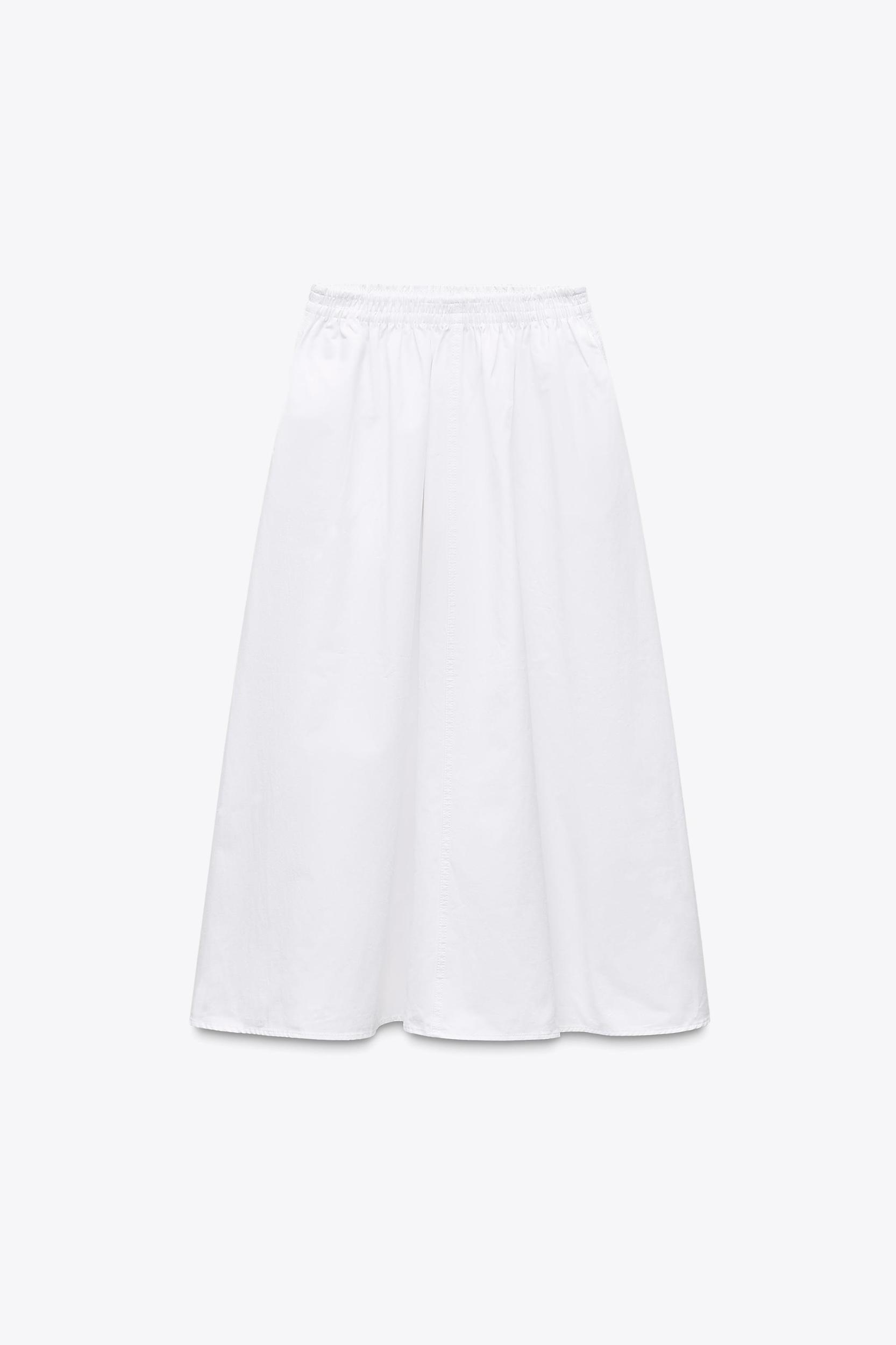 PLEATED MIDI SKIRT Product Image