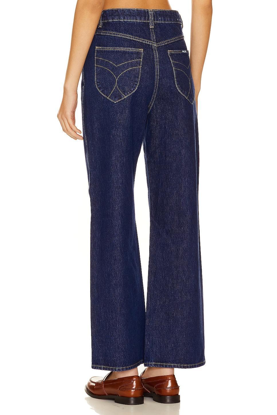 Heidi Ankle in Organic Dark Blue ROLLA'S Product Image