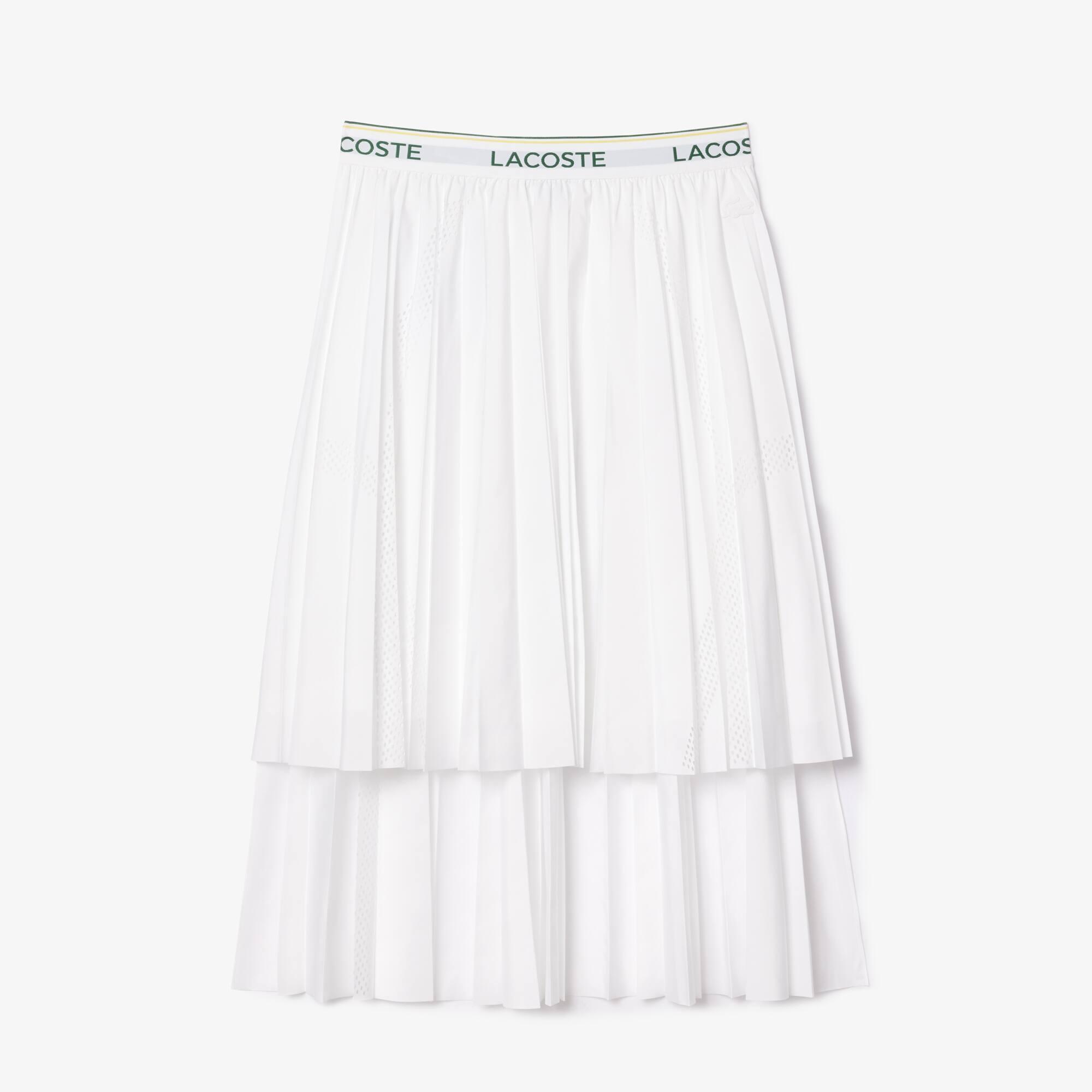 Asymmetric Pleated Midi Skirt Product Image