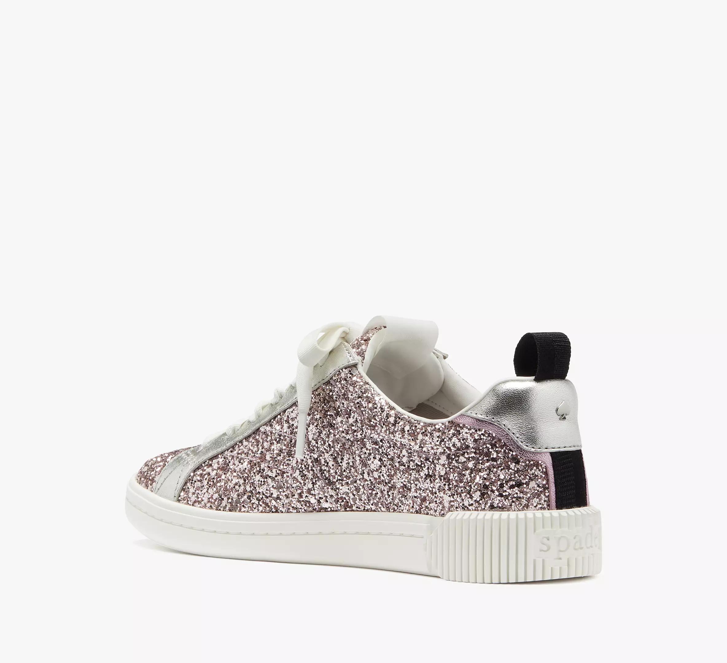 K As In Kate Glitter Court Sneakers Product Image