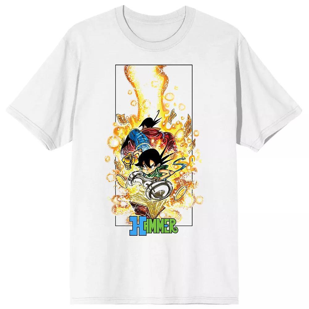 Men's Hammer Stud Graphic Tee, Size: Large 30, White Product Image