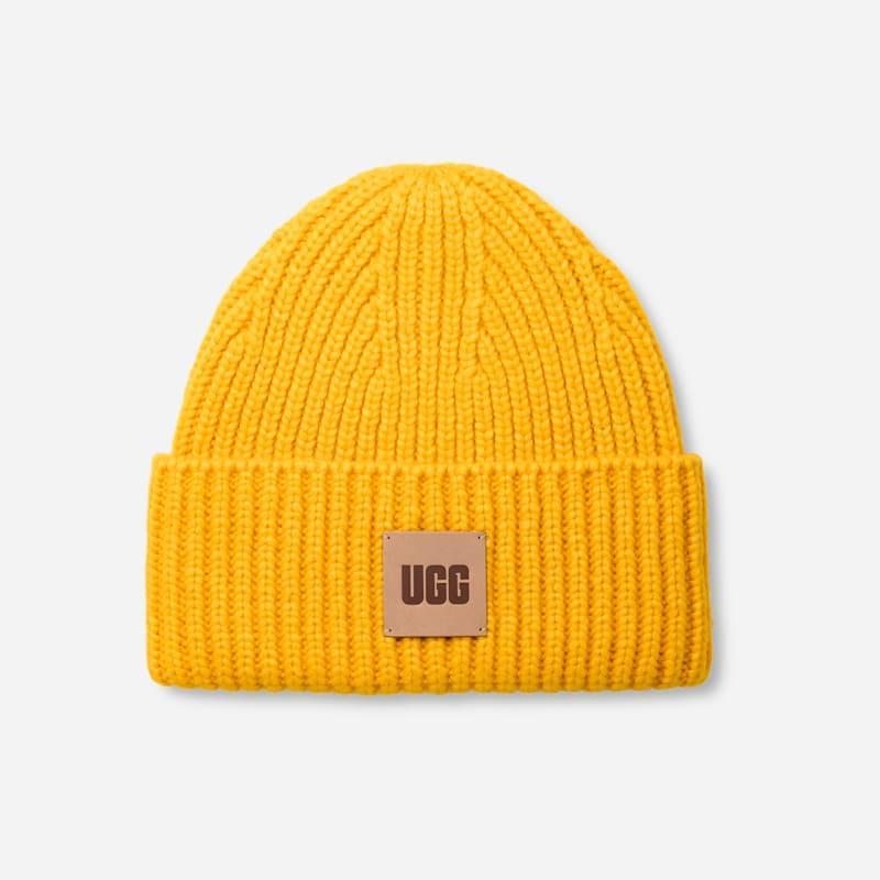 UGG Mens Chunky Rib Beanie Polyester Blend Product Image