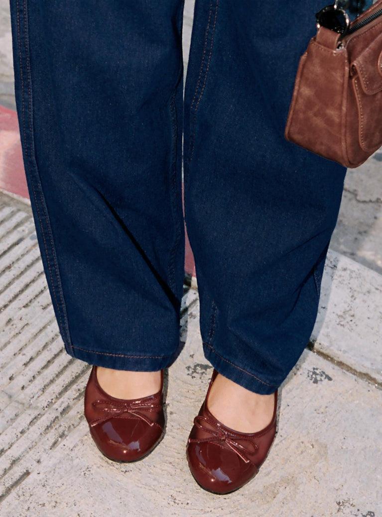 Therapy Ally Ballet Flats Cherry Product Image