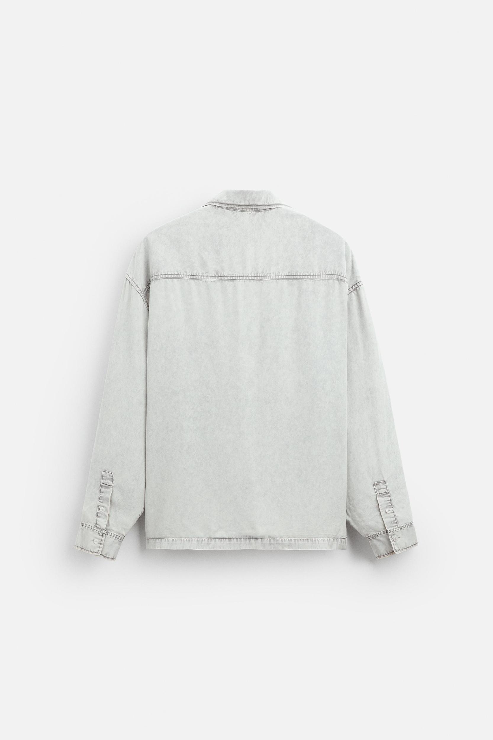 WASHED LYOCELL SHIRT Product Image