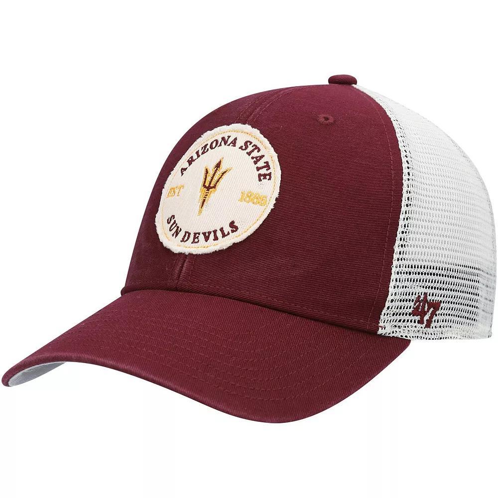 Men's '47 Maroon Arizona State Sun Devils Howell MVP Trucker Snapback Hat, Red Product Image