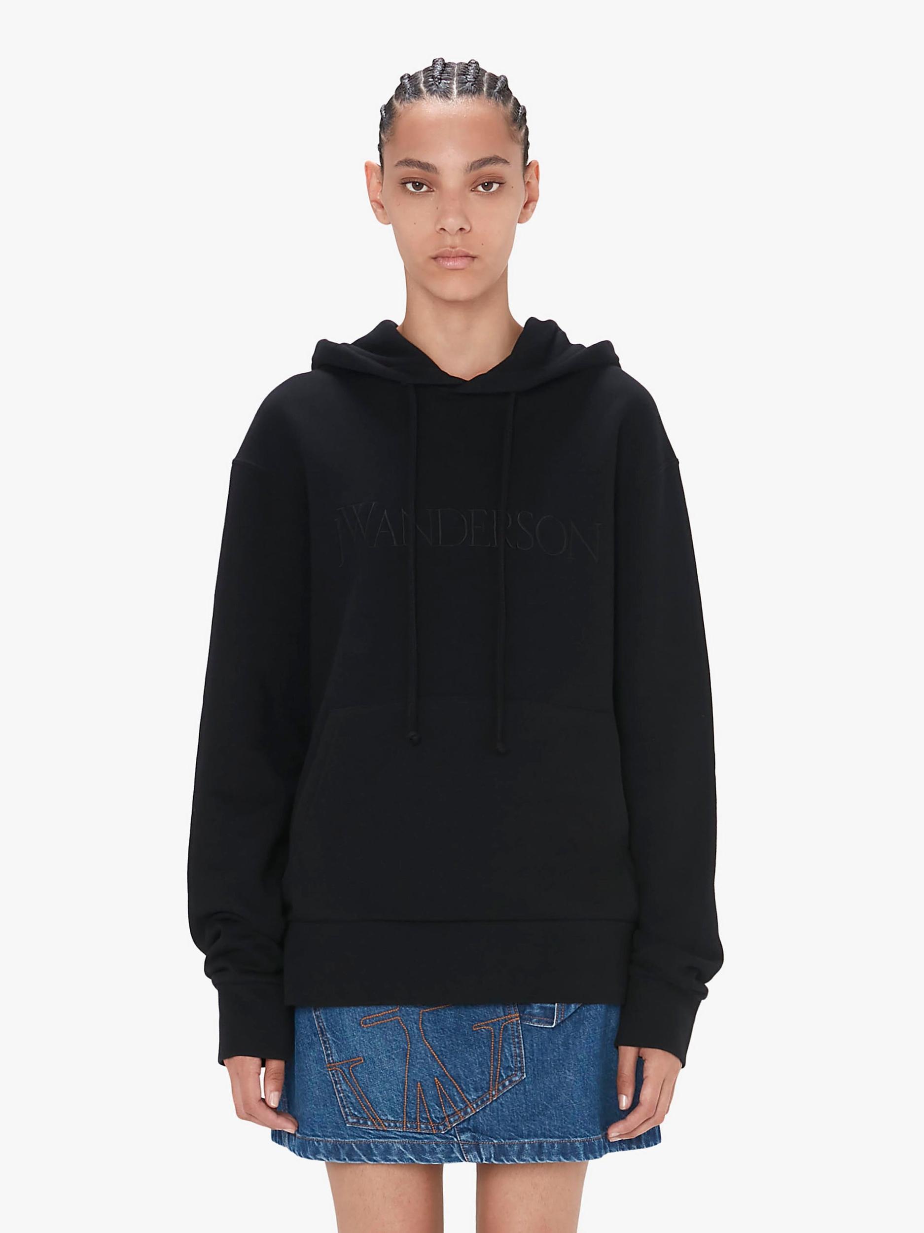 HOODIE WITH LOGO EMBROIDERY Product Image