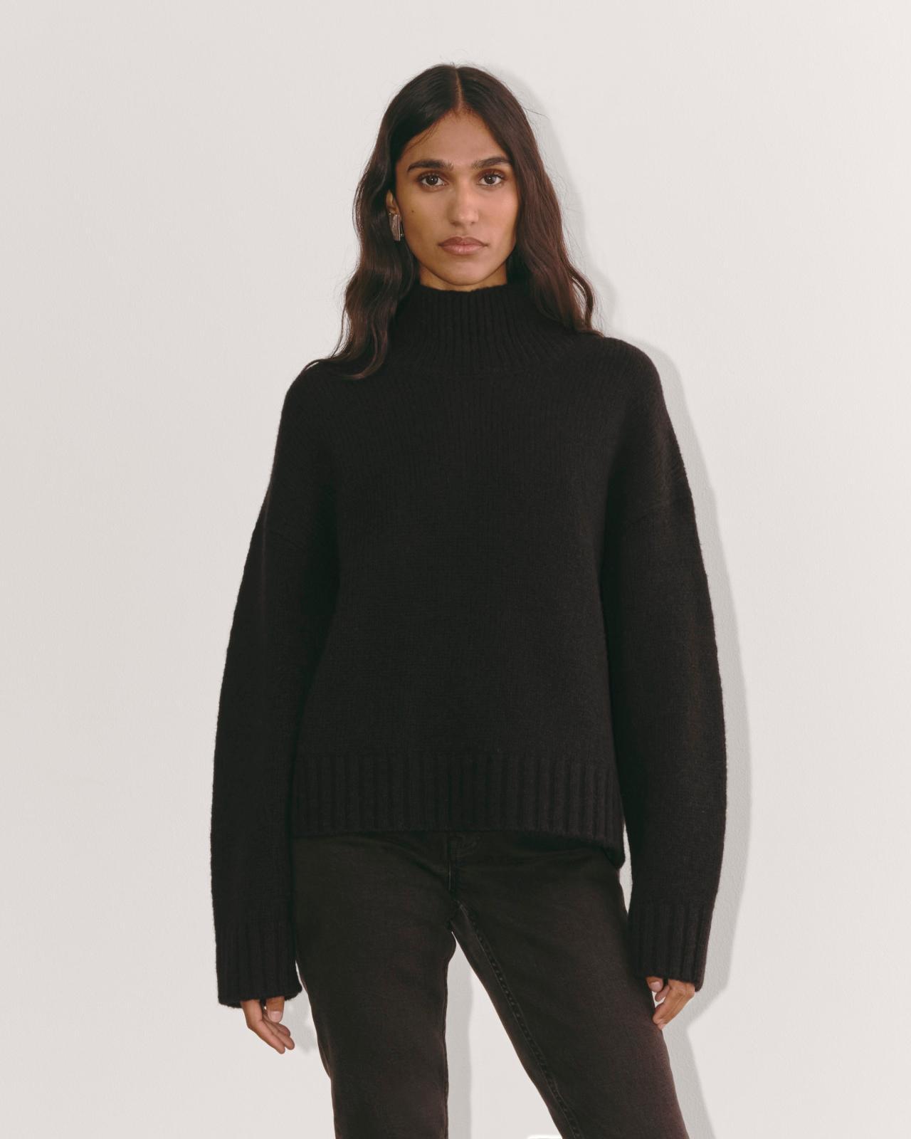 Womens Cloud Oversized Turtleneck Sweater by Everlane Product Image