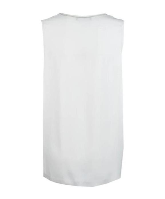 FABIANA FILIPPI V-neck Vest In White Product Image