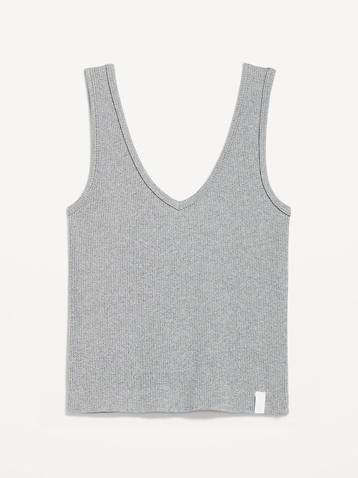 Rib-Knit Seamless Tank Top Product Image