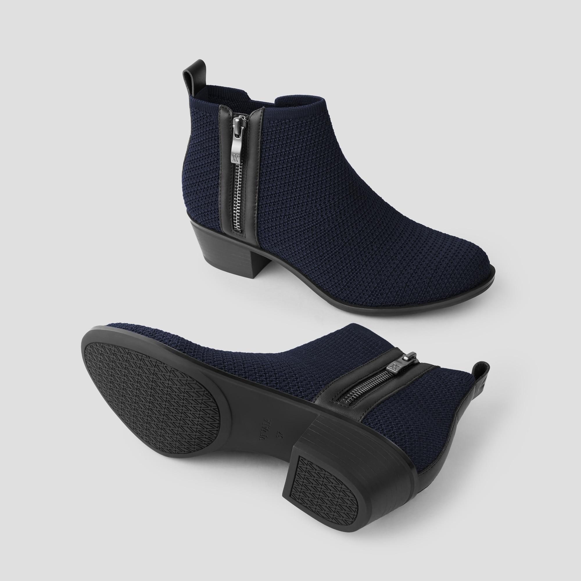 Zip Up Western Ankle Boots (Taylor) Product Image