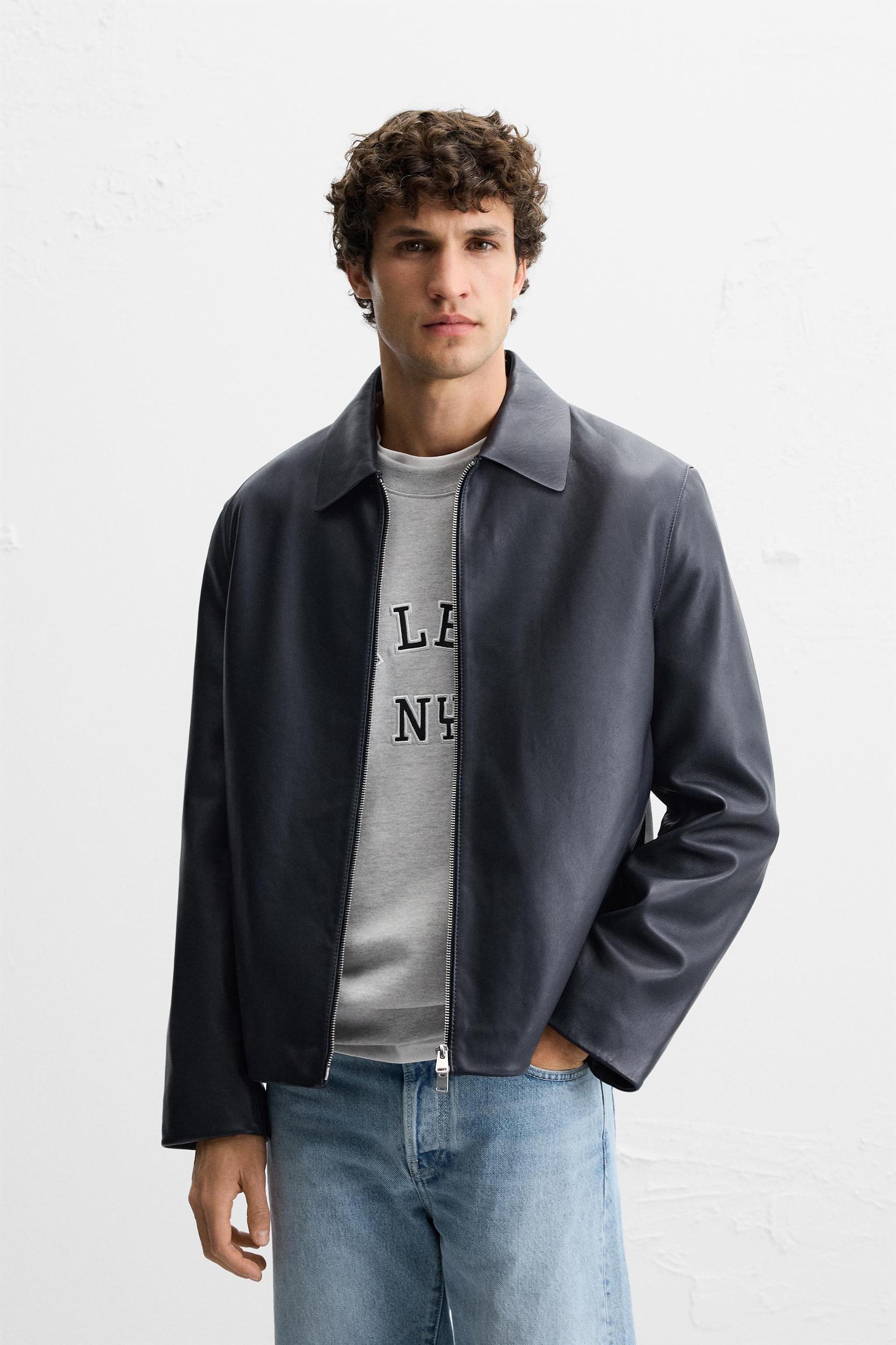 LEATHER JACKET Product Image
