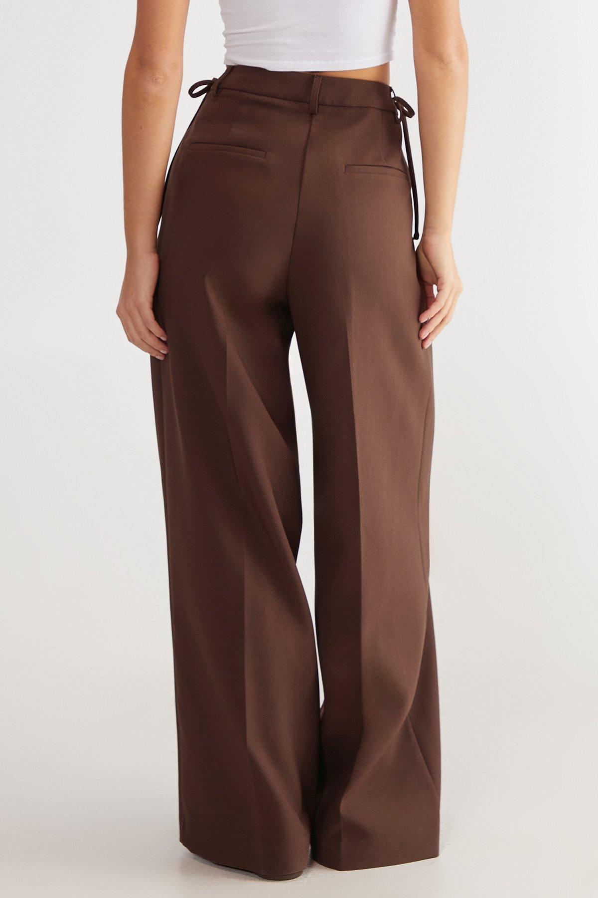 Premium Tailored Tie Detail Trouser Product Image