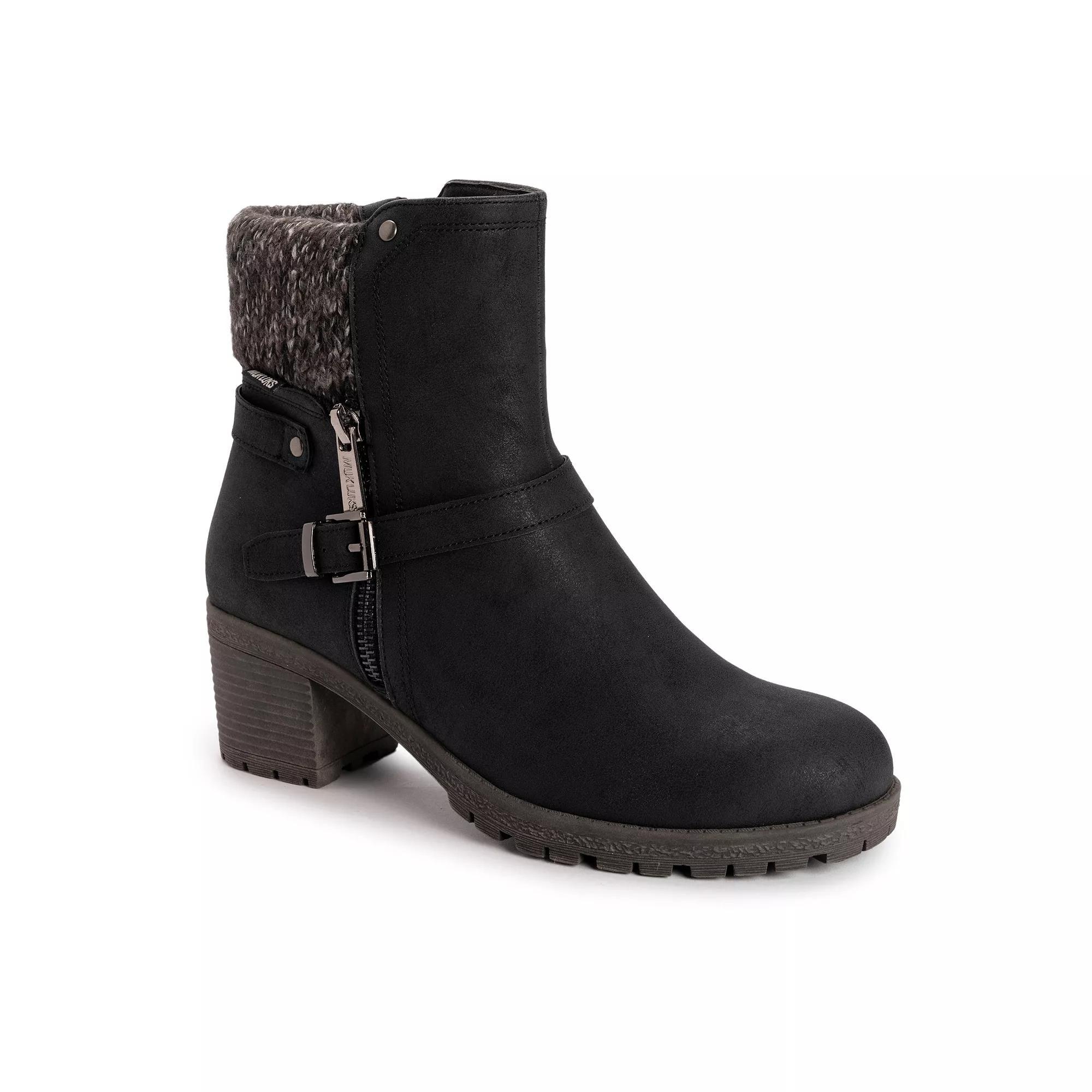 MUK LUKS Lucy Laylah Women's Boots, Size: 7.5, Black Product Image