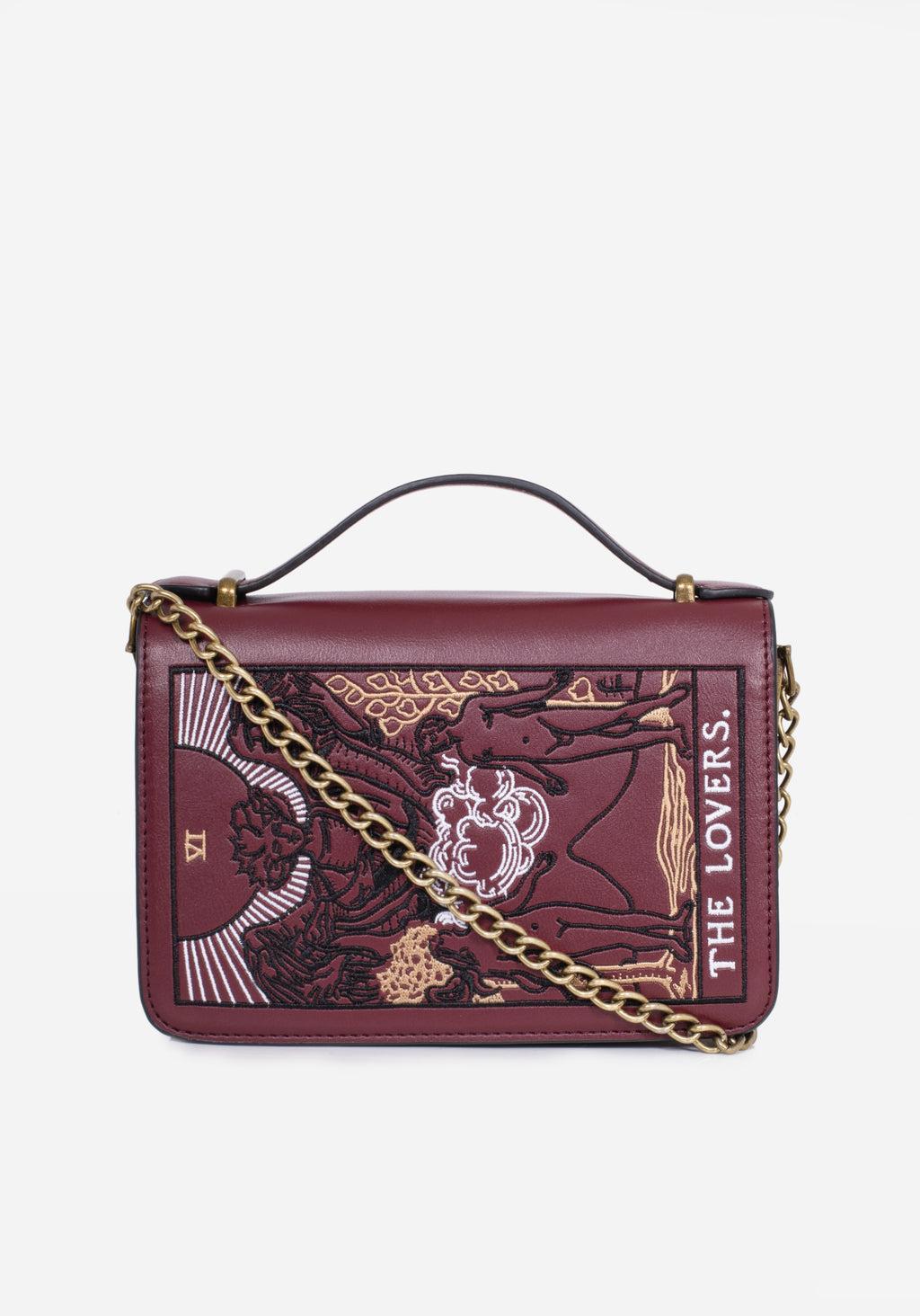 Lovers Embroidered Crossbody Clutch Bag Product Image