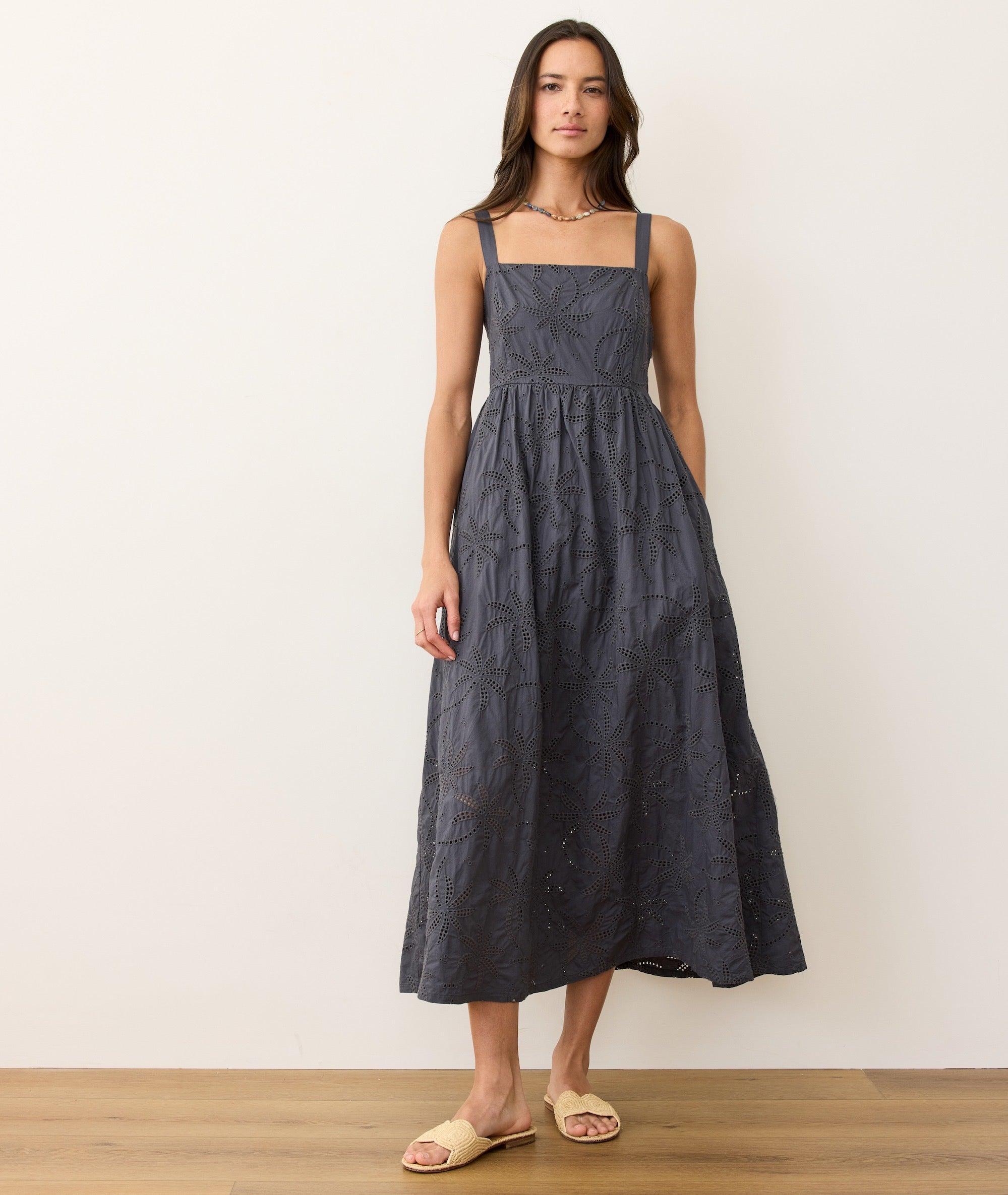 Rosette Eyelet Dress Product Image