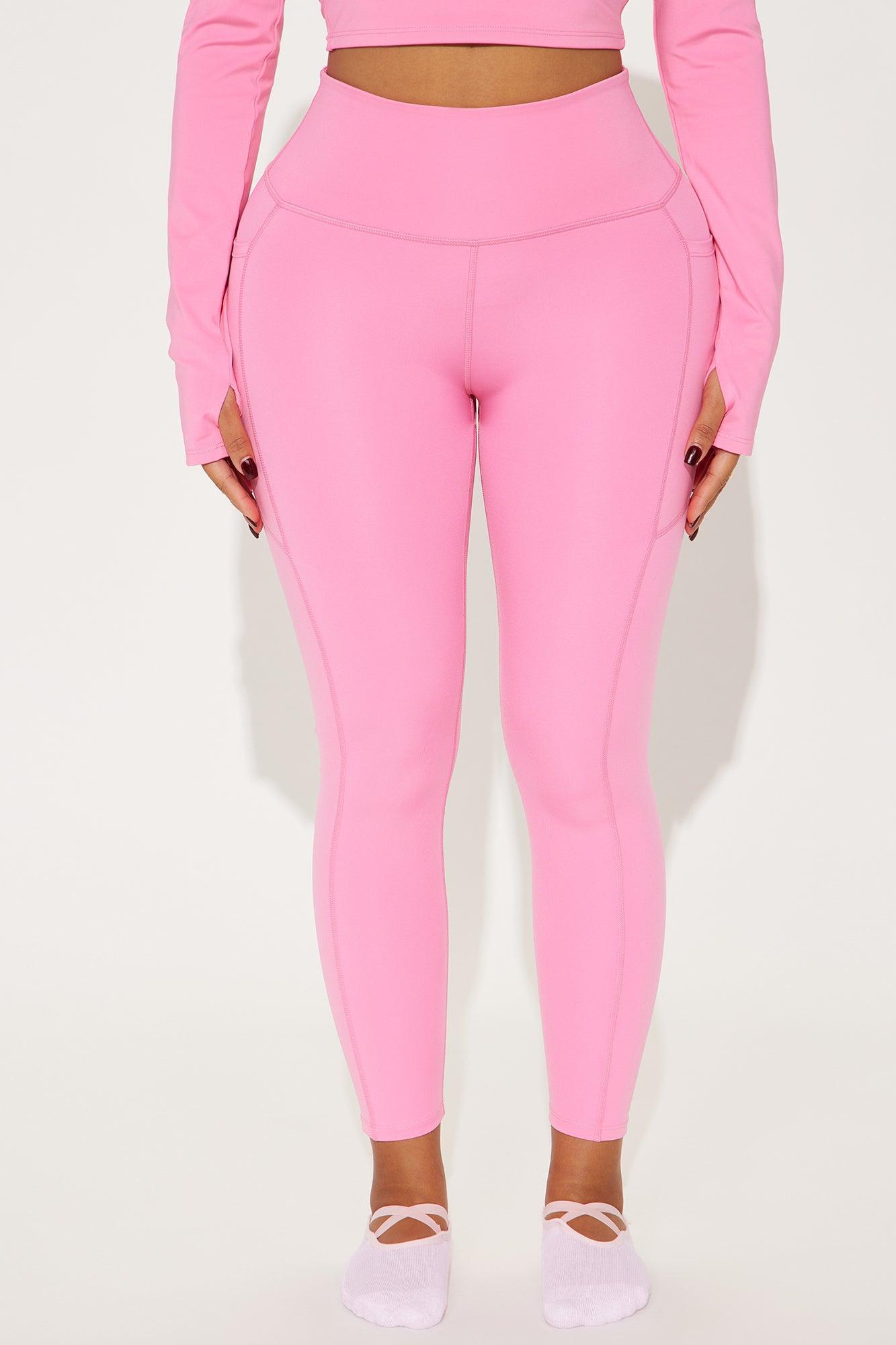 Vital Form 7/8 Elevate Active Legging - Bubblegum Pink Product Image