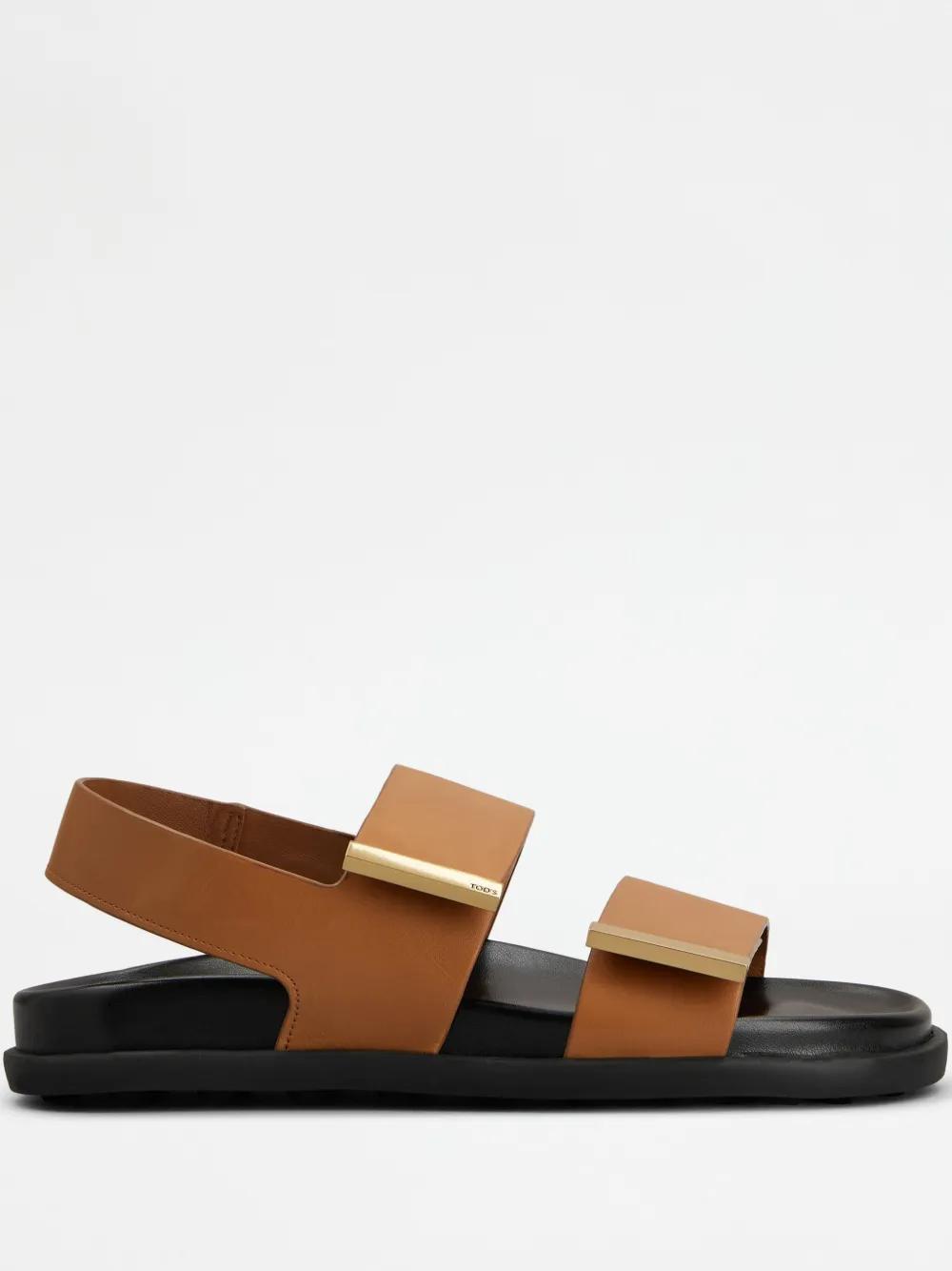 TOD'S N6m Sandals In Brown Product Image