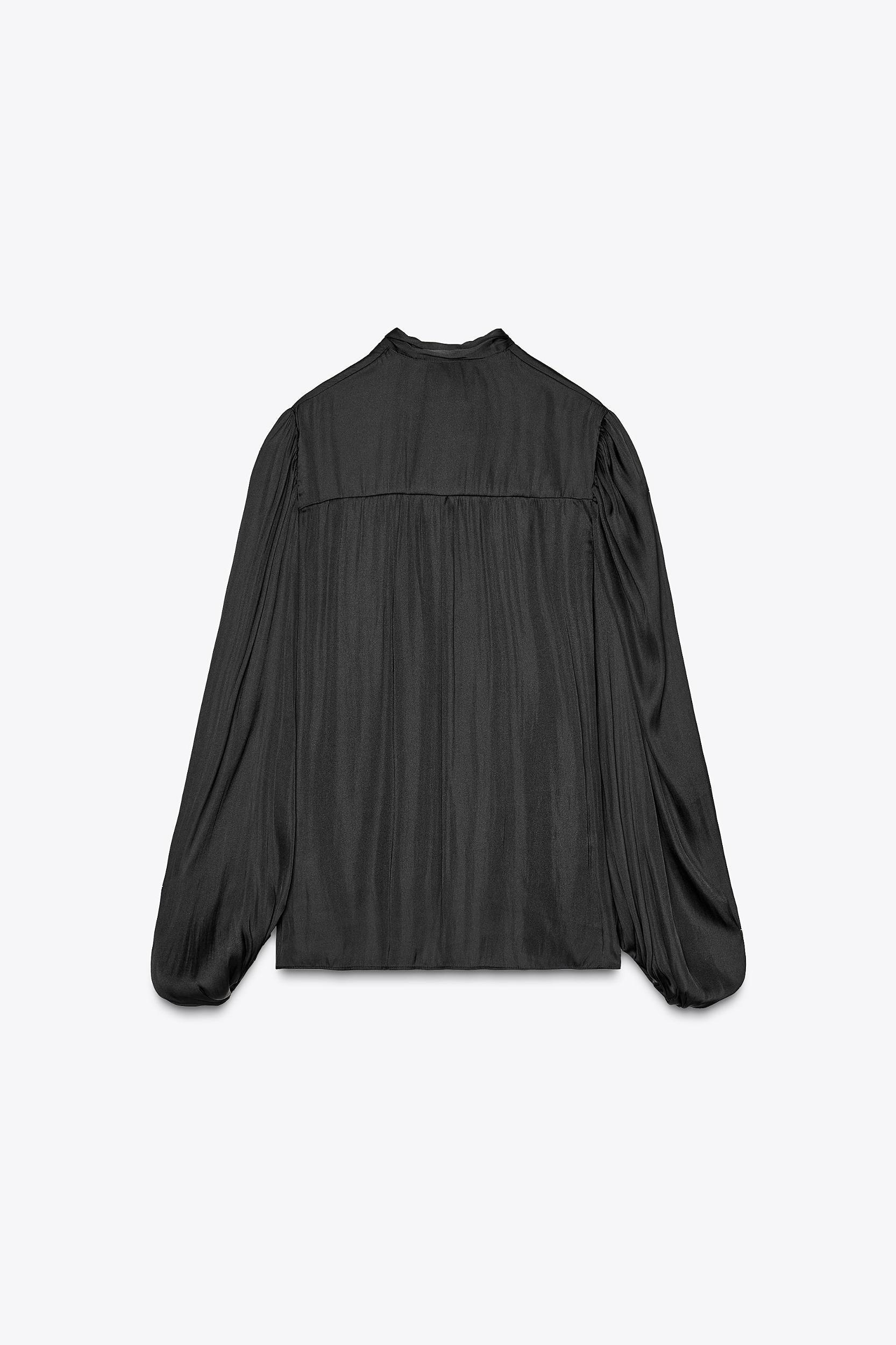 ZW COLLECTION BALLOON SLEEVE SHIRT Product Image